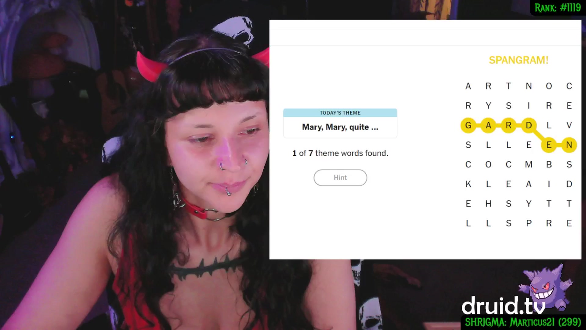 Gallery image thumbnail from druidjpg's myfreecams stream on, 06/06/2025, 05:32 image 7 of 20