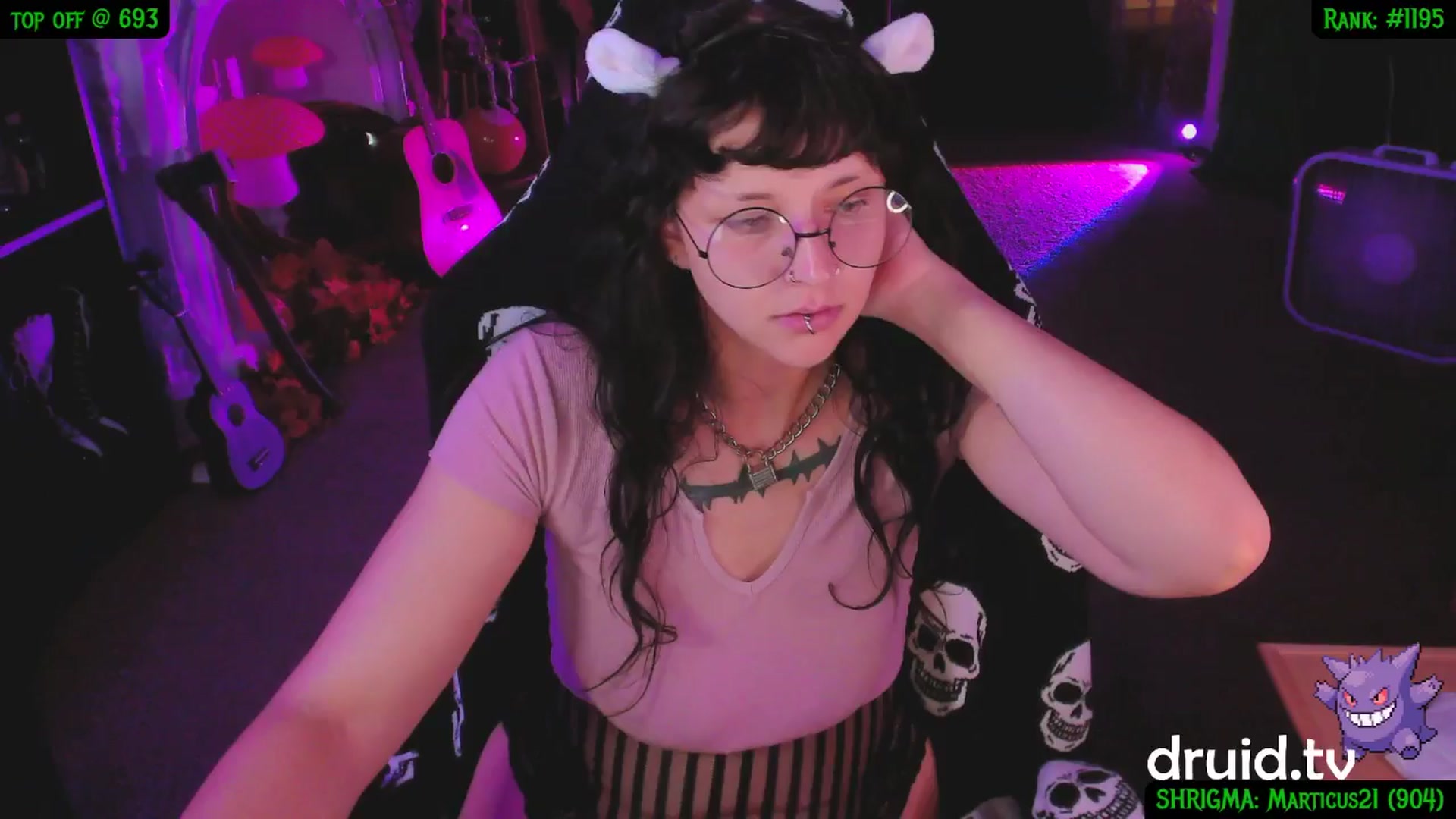 Gallery image thumbnail from druidjpg's myfreecams stream on, 06/08/2025, 04:50 image 15 of 20