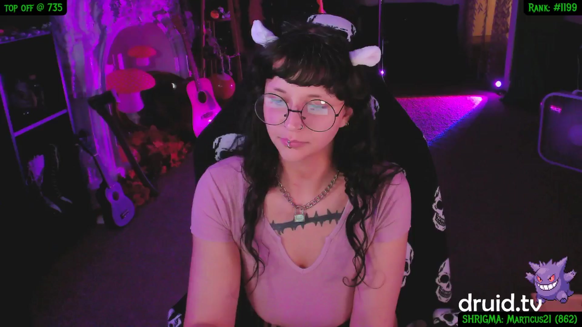 Gallery image thumbnail from druidjpg's myfreecams stream on, 06/08/2025, 04:50 image 14 of 20