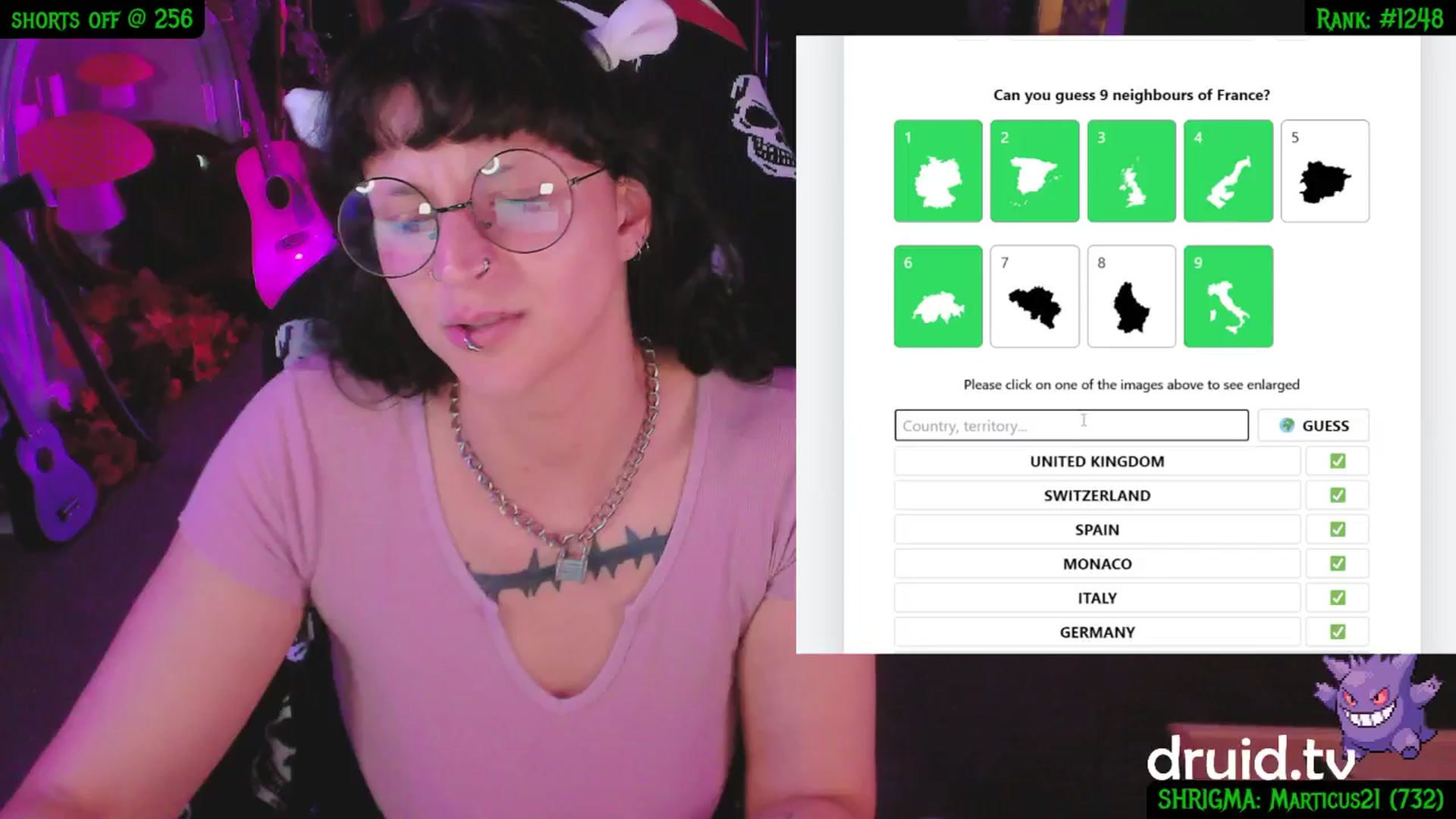 Gallery image thumbnail from druidjpg's myfreecams stream on, 06/08/2025, 04:50 image 7 of 20