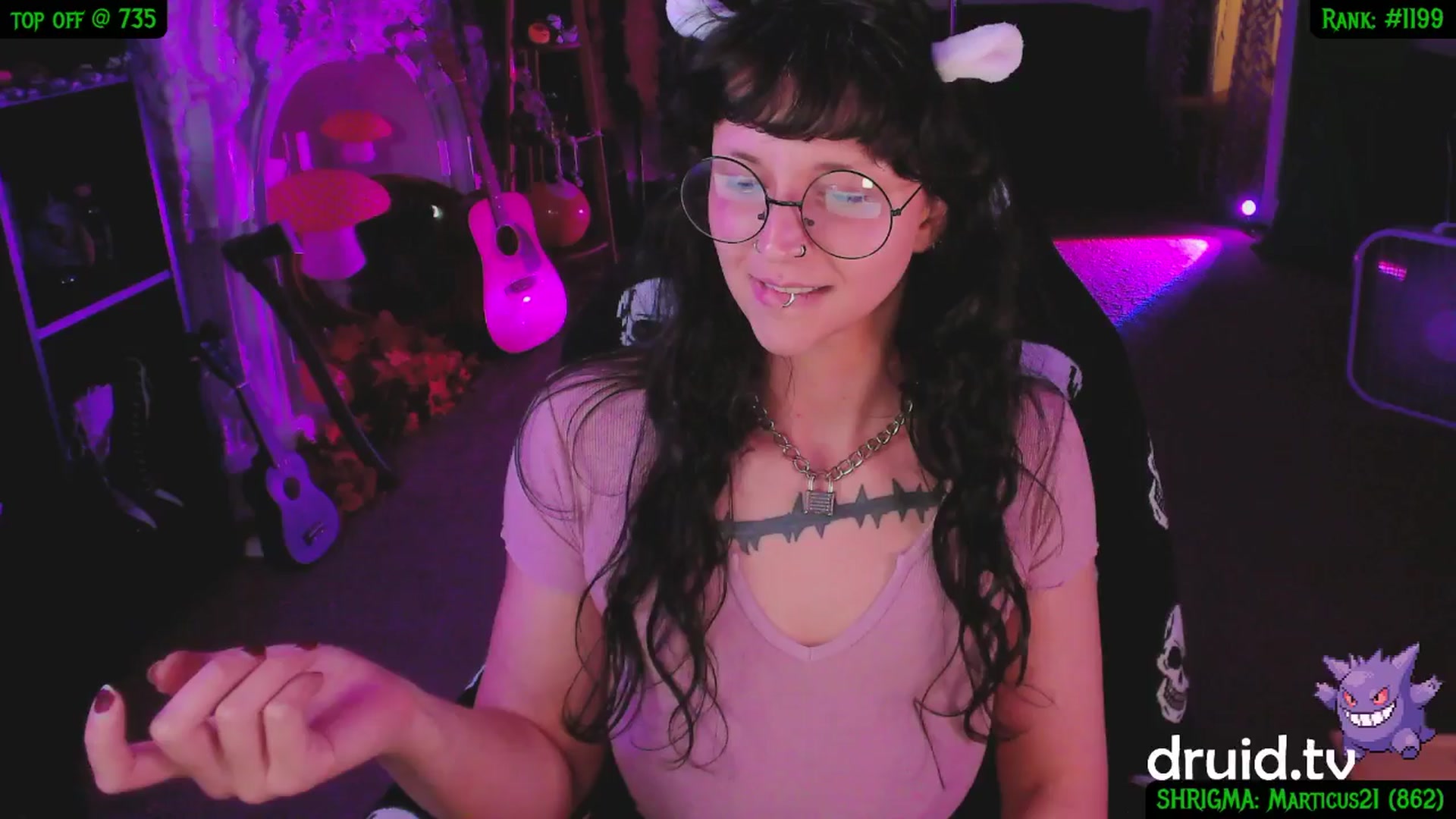 Gallery image thumbnail from druidjpg's myfreecams stream on, 06/08/2025, 04:50 image 13 of 20