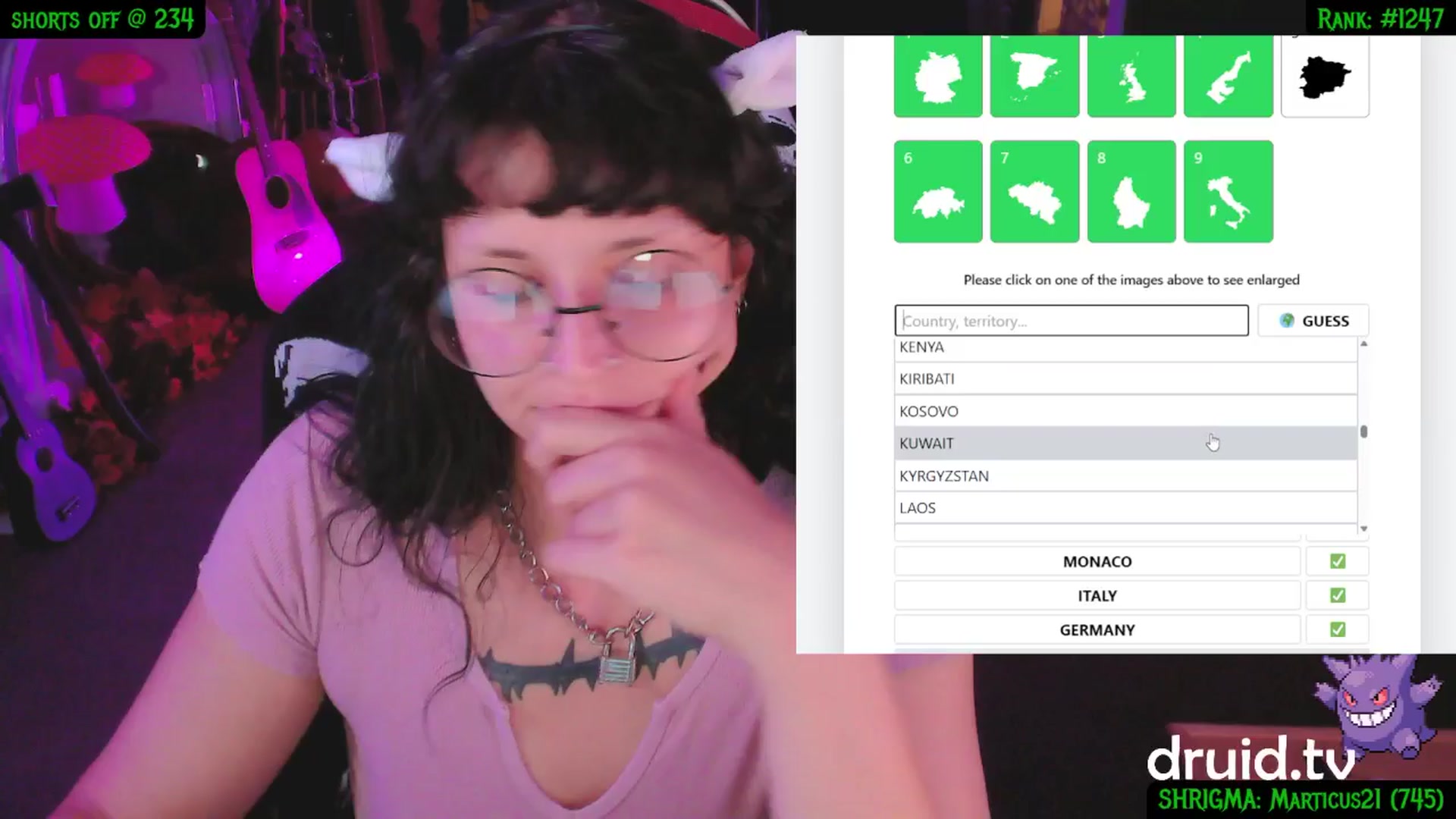 Gallery image thumbnail from druidjpg's myfreecams stream on, 06/08/2025, 04:50 image 8 of 20