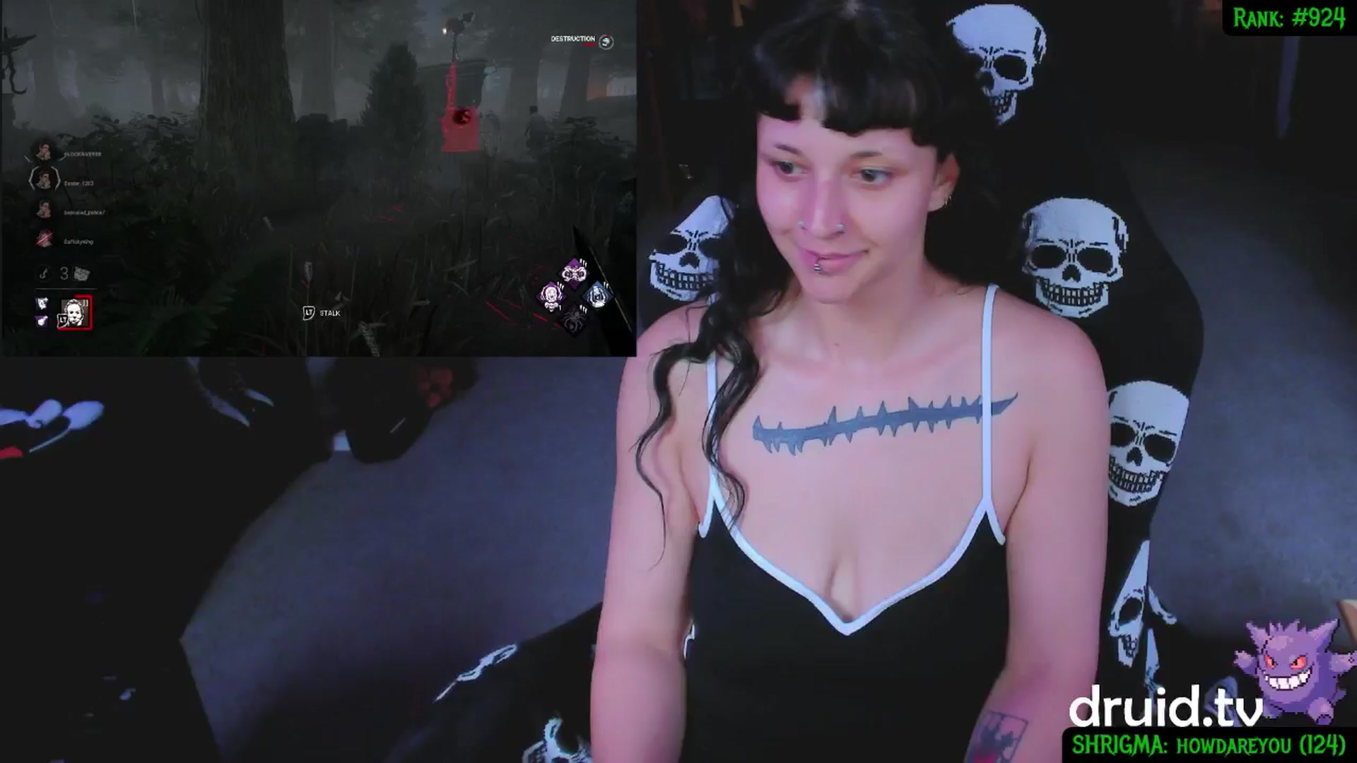 Gallery image thumbnail from druidjpg's myfreecams stream on, 06/08/2025, 21:17 image 15 of 20