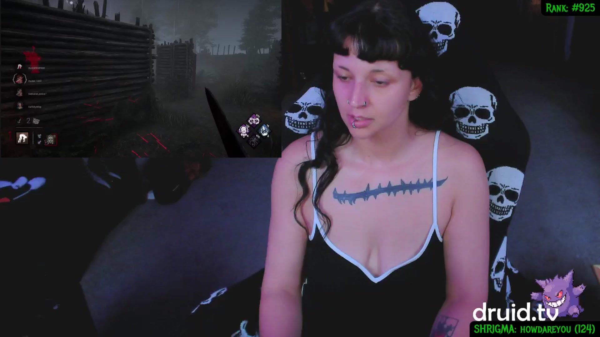 Gallery image thumbnail from druidjpg's myfreecams stream on, 06/08/2025, 21:17 image 16 of 20