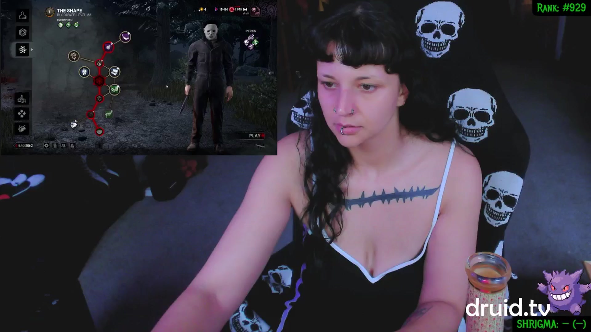 Gallery image thumbnail from druidjpg's myfreecams stream on, 06/08/2025, 21:17 image 9 of 20