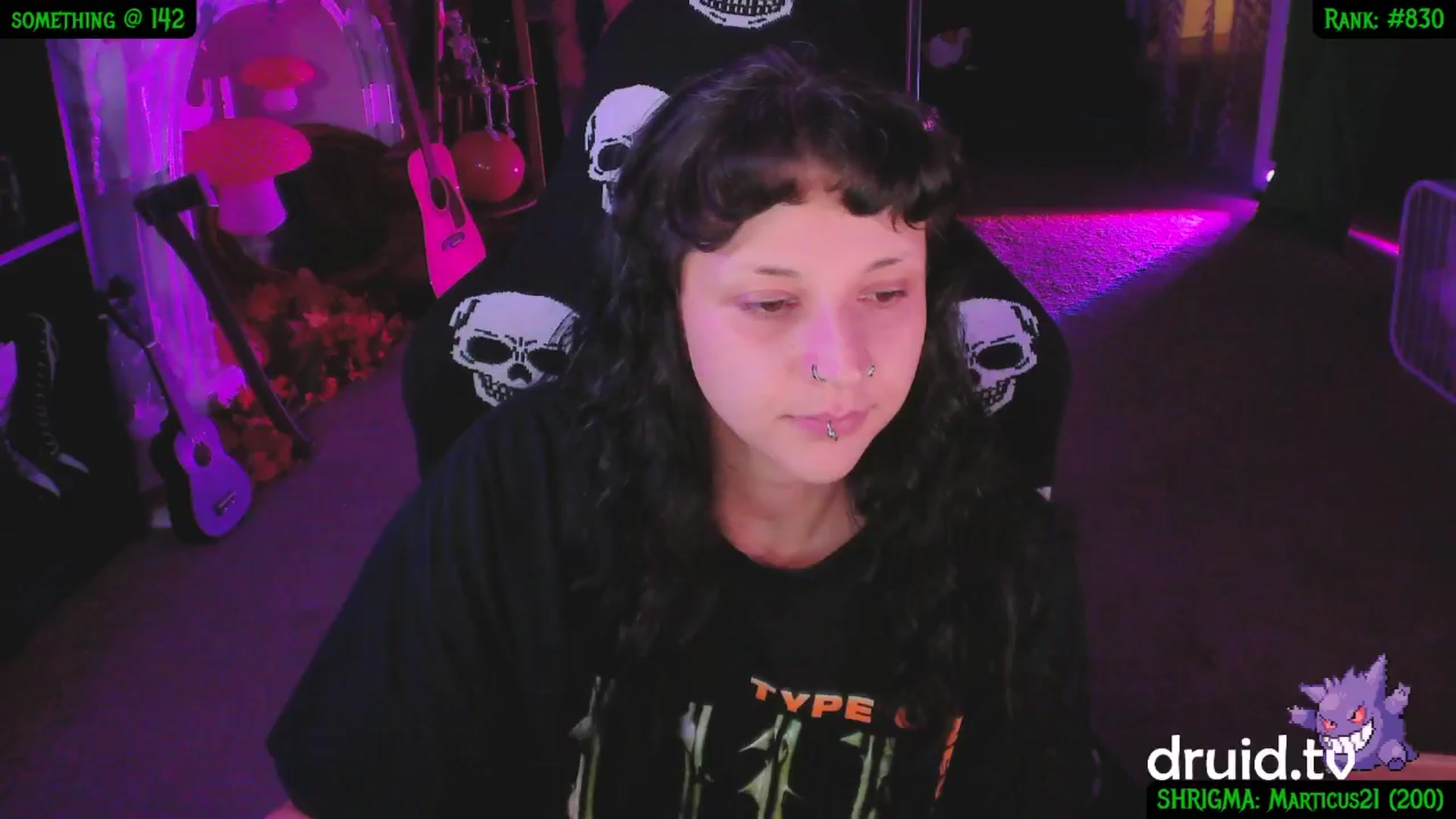 Gallery image thumbnail from druidjpg's myfreecams stream on, 06/13/2025, 05:06 image 17 of 20