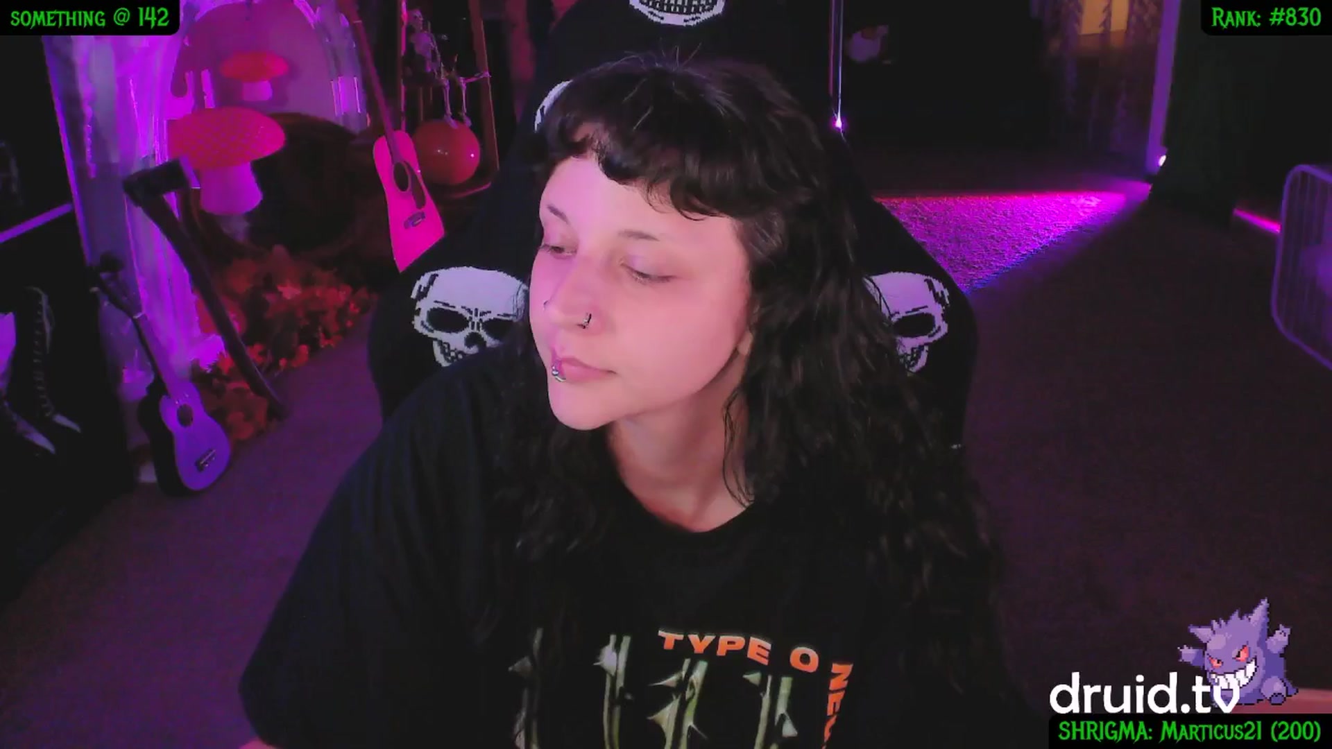 Gallery image thumbnail from druidjpg's myfreecams stream on, 06/13/2025, 05:06 image 16 of 20
