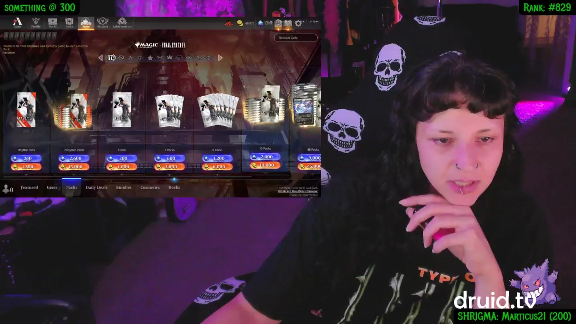 Gallery image thumbnail from druidjpg's myfreecams stream on, 06/13/2025, 05:06 image 7 of 20