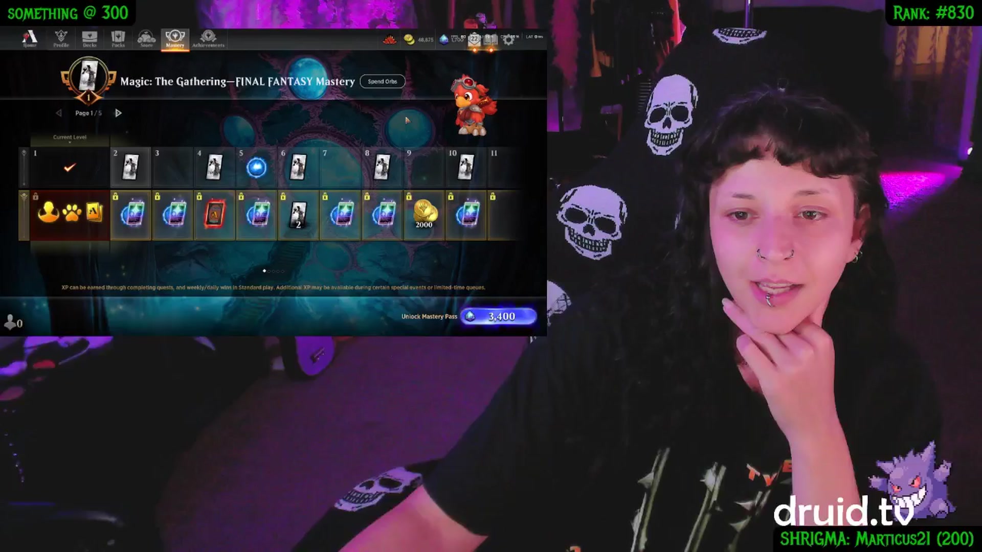 Gallery image thumbnail from druidjpg's myfreecams stream on, 06/13/2025, 05:06 image 8 of 20