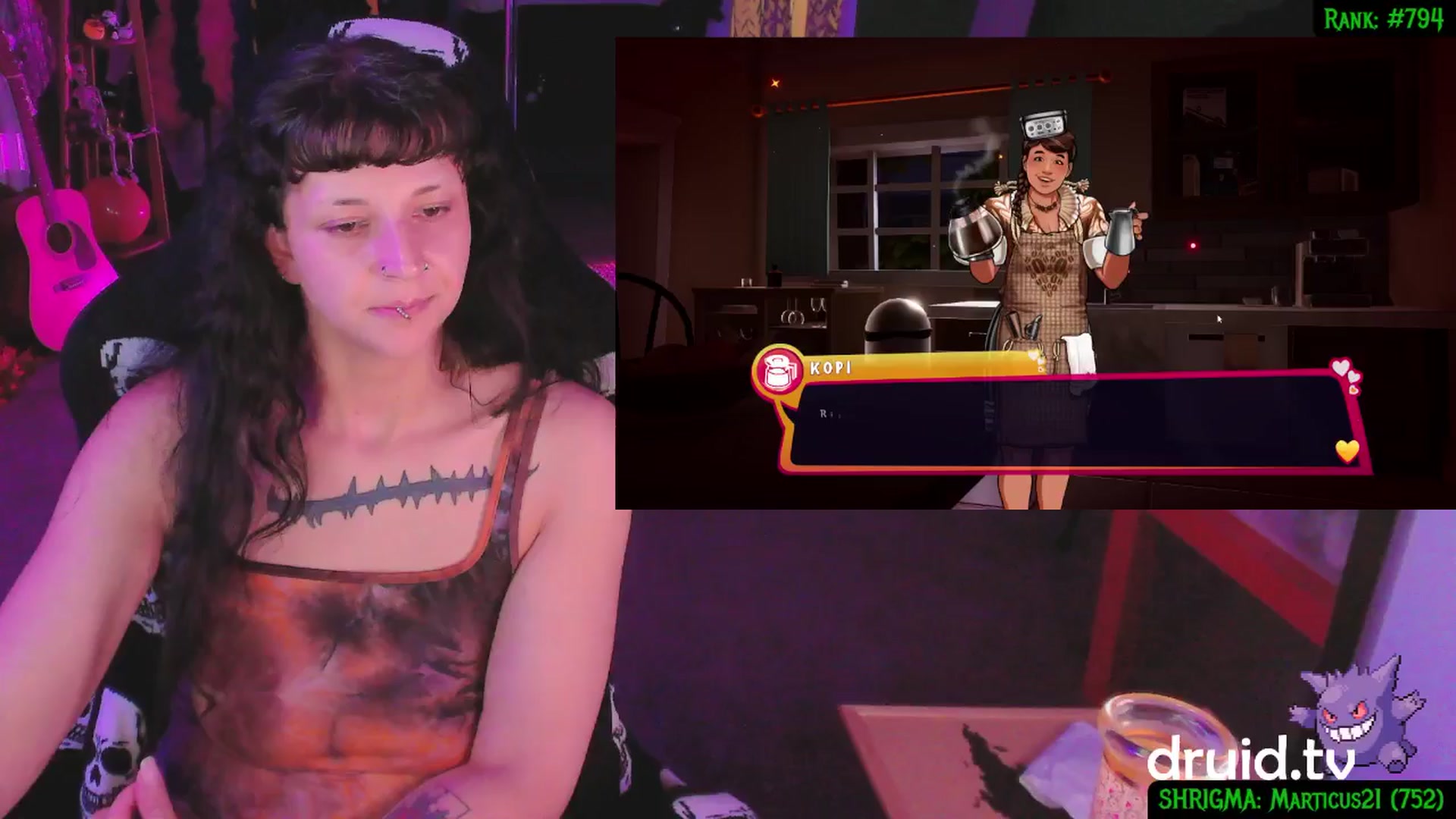 Gallery image thumbnail from druidjpg's myfreecams stream on, 06/20/2025, 03:29 image 5 of 20