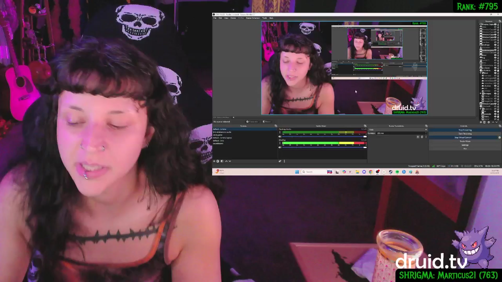 Gallery image thumbnail from druidjpg's myfreecams stream on, 06/20/2025, 03:29 image 20 of 20