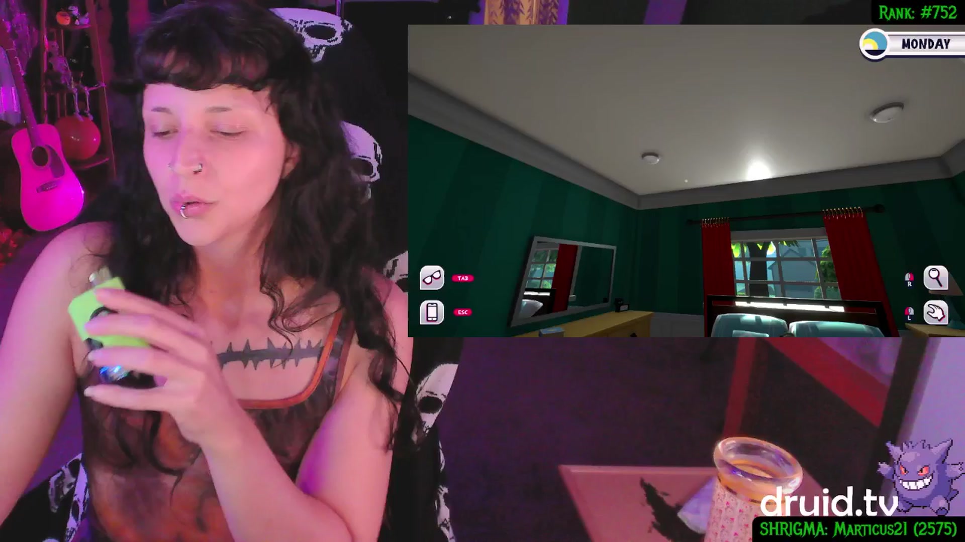 Gallery image thumbnail from druidjpg's myfreecams stream on, 06/20/2025, 07:29 image 10 of 20