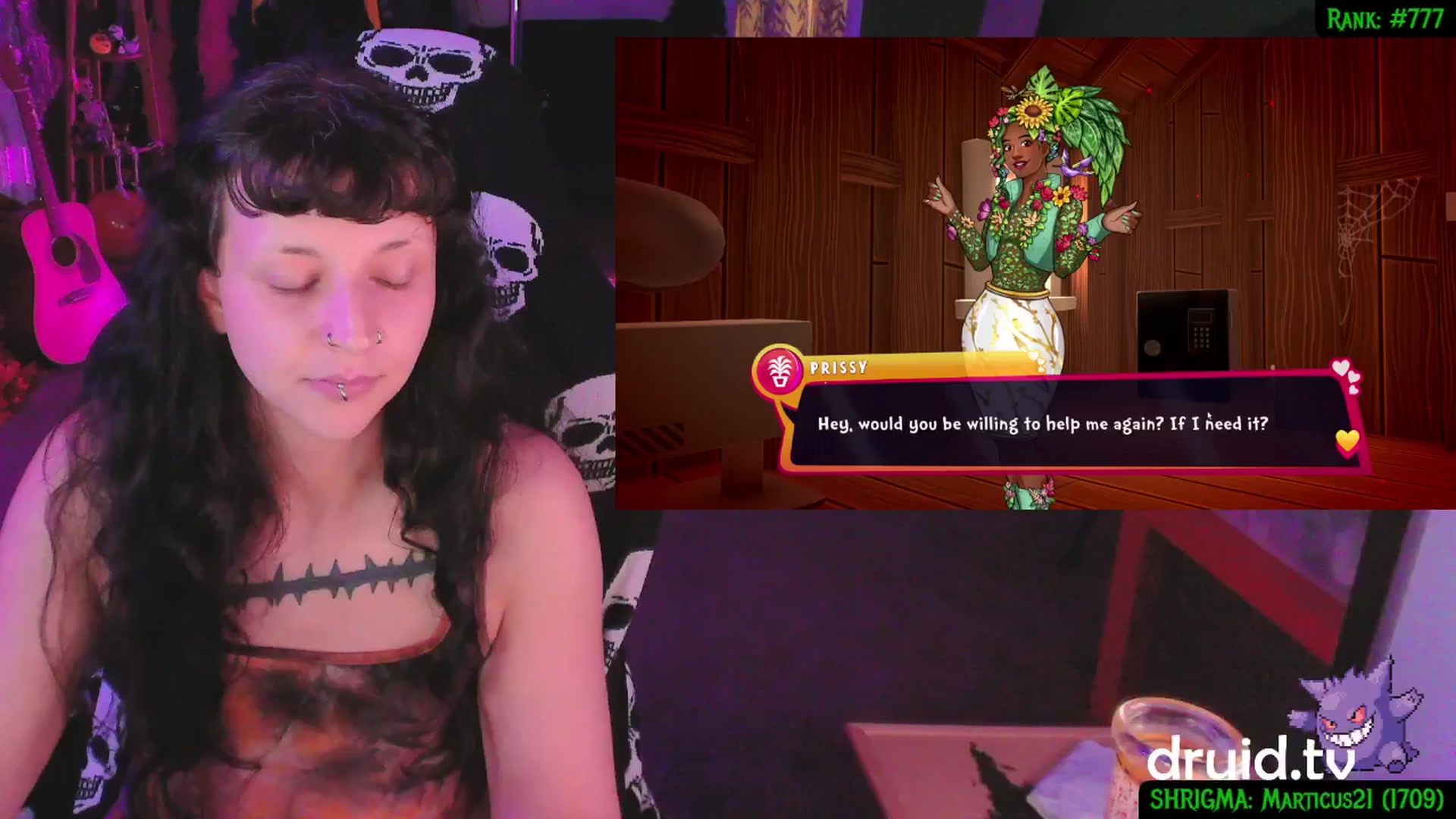 Gallery image thumbnail from druidjpg's myfreecams stream on, 06/20/2025, 07:29 image 5 of 20