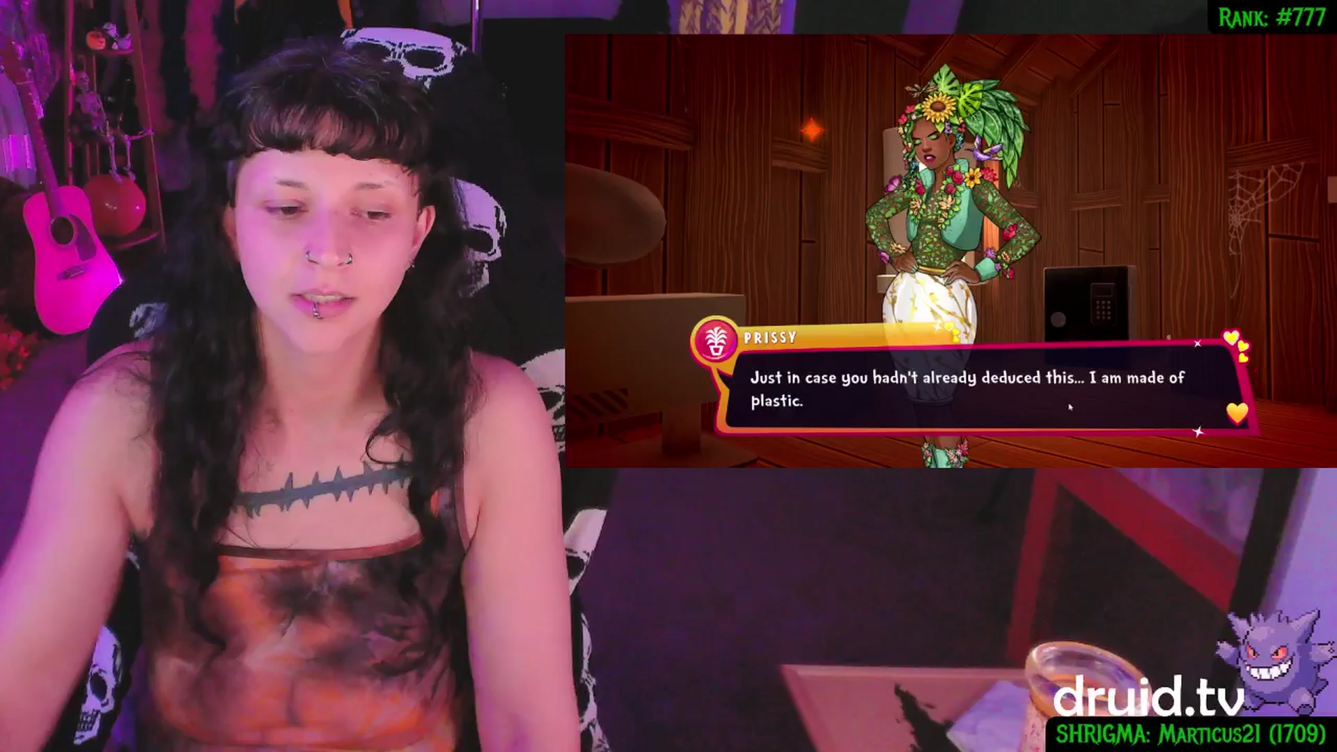 Gallery image thumbnail from druidjpg's myfreecams stream on, 06/20/2025, 07:29 image 4 of 20