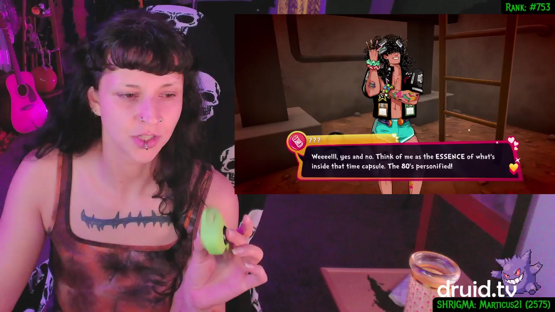 Gallery image thumbnail from druidjpg's myfreecams stream on, 06/20/2025, 07:29 image 11 of 20