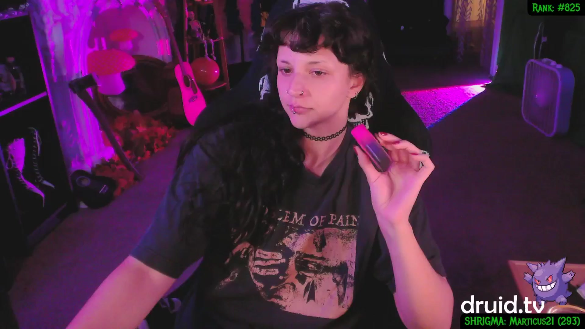 Gallery image thumbnail from druidjpg's myfreecams stream on, 06/23/2025, 06:49 image 4 of 20