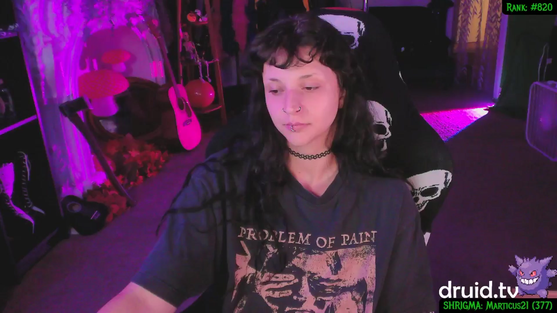 Gallery image thumbnail from druidjpg's myfreecams stream on, 06/23/2025, 06:49 image 7 of 20