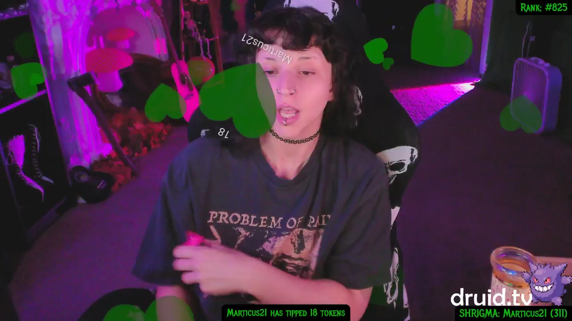 Gallery image thumbnail from druidjpg's myfreecams stream on, 06/23/2025, 06:49 image 5 of 20