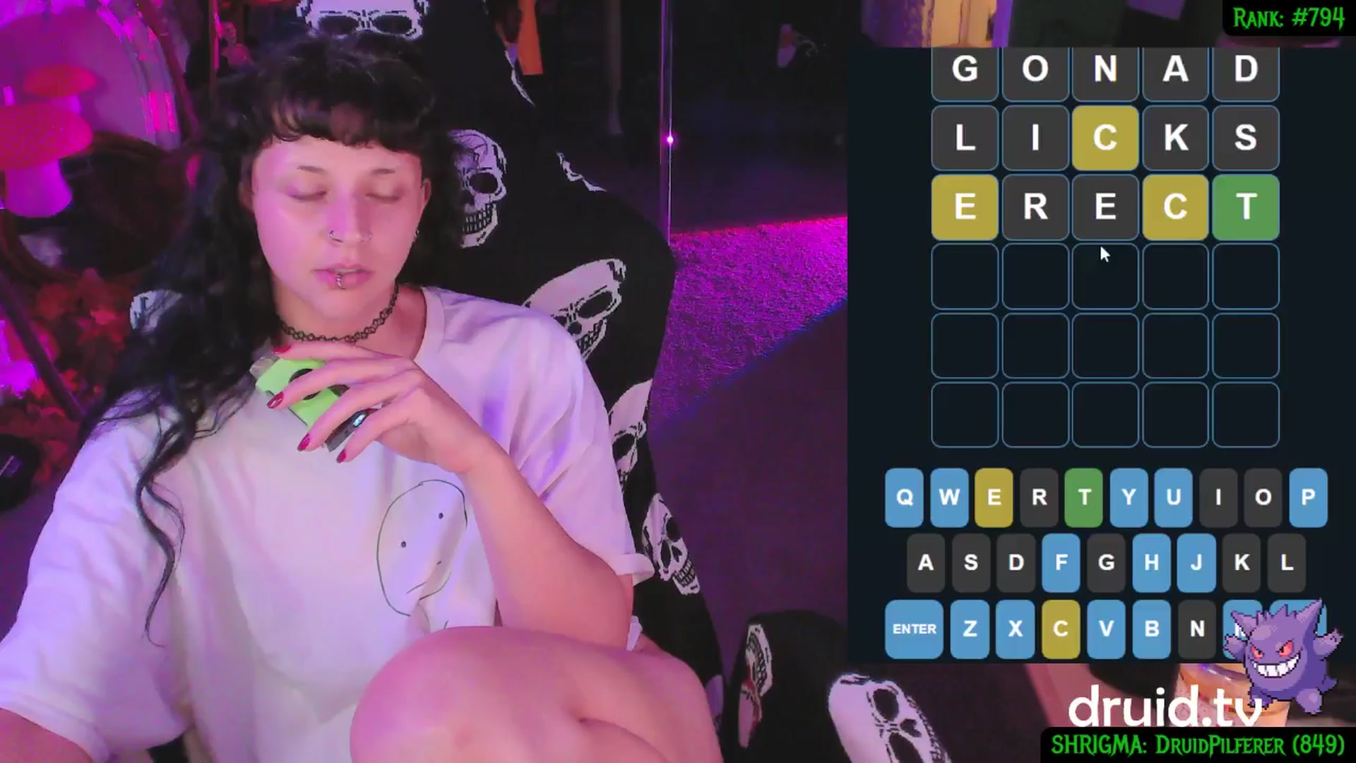 Gallery image thumbnail from druidjpg's myfreecams stream on, 06/24/2025, 07:22 image 4 of 20