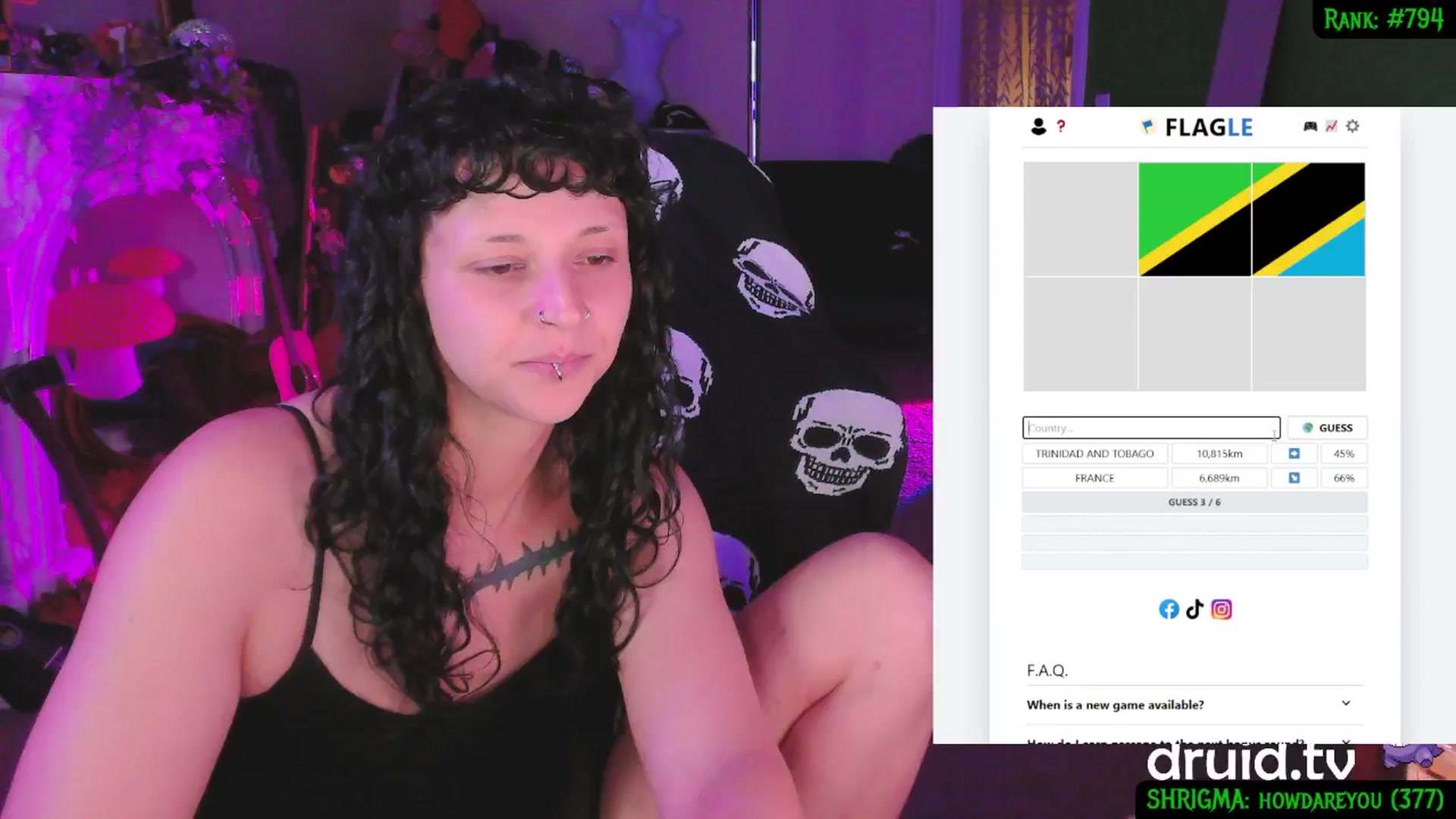 Gallery image thumbnail from druidjpg's myfreecams stream on, 06/26/2025, 05:43 image 5 of 20