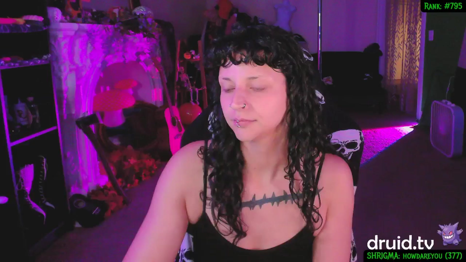 Gallery image thumbnail from druidjpg's myfreecams stream on, 06/26/2025, 05:43 image 19 of 20