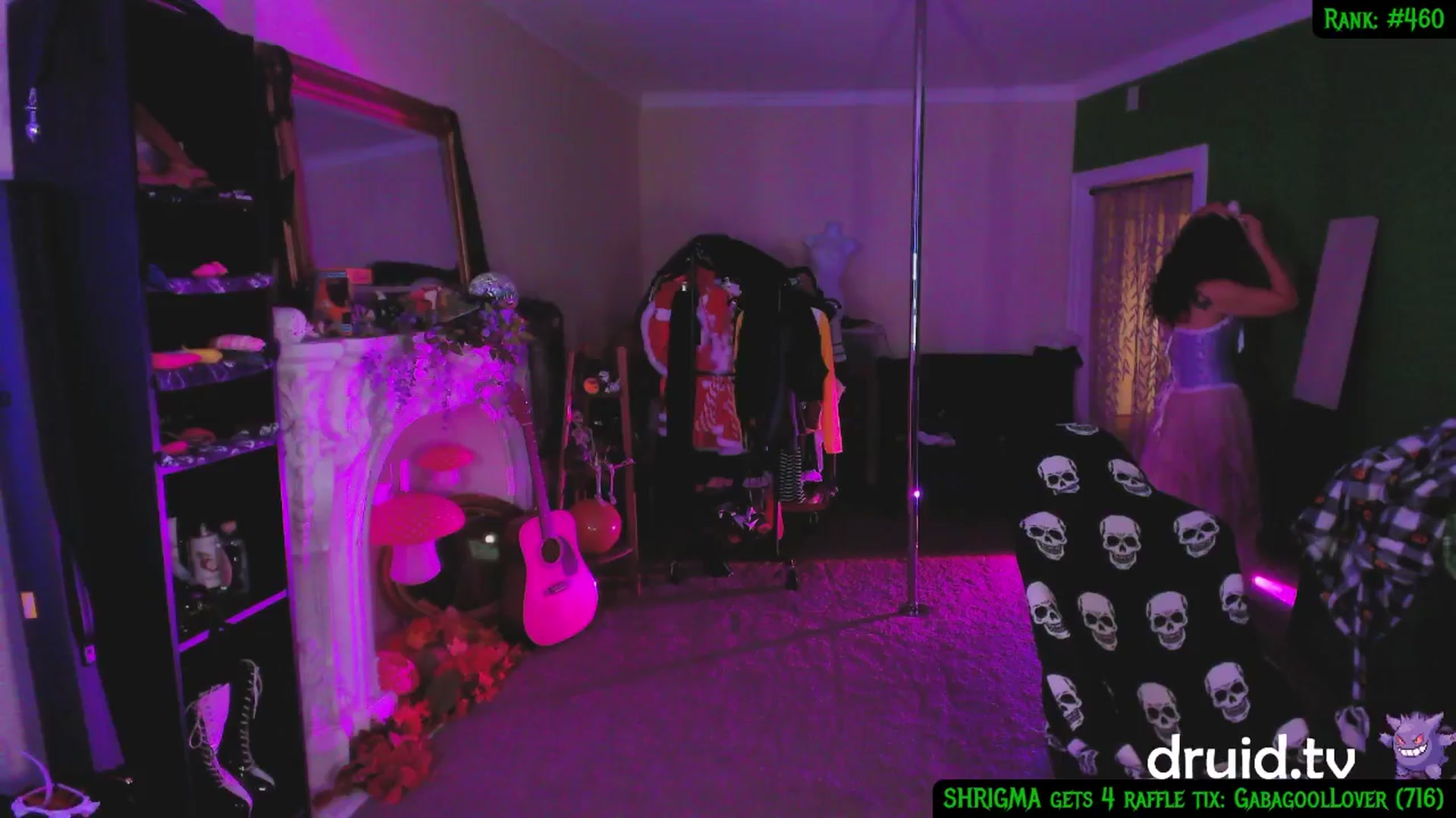 Gallery image thumbnail from druidjpg's myfreecams stream on, 07/16/2025, 12:21 image 1 of 20