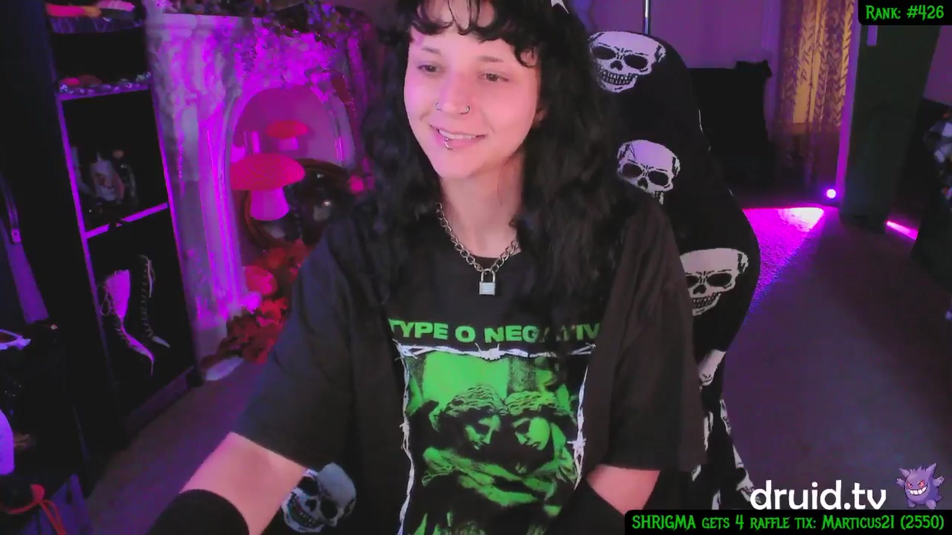 Gallery image thumbnail from druidjpg's myfreecams stream on, 07/16/2025, 12:21 image 15 of 20
