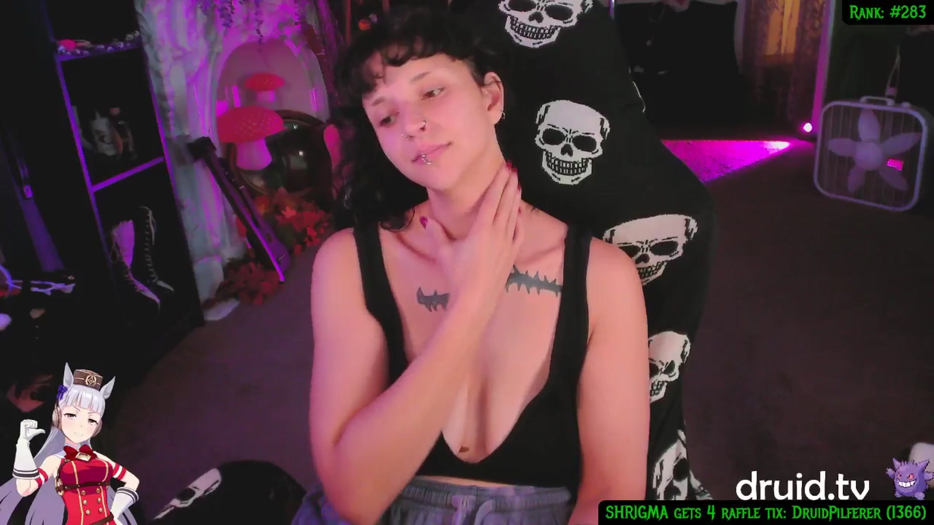 Gallery image thumbnail from druidjpg's myfreecams stream on, 07/23/2025, 11:26 image 15 of 20