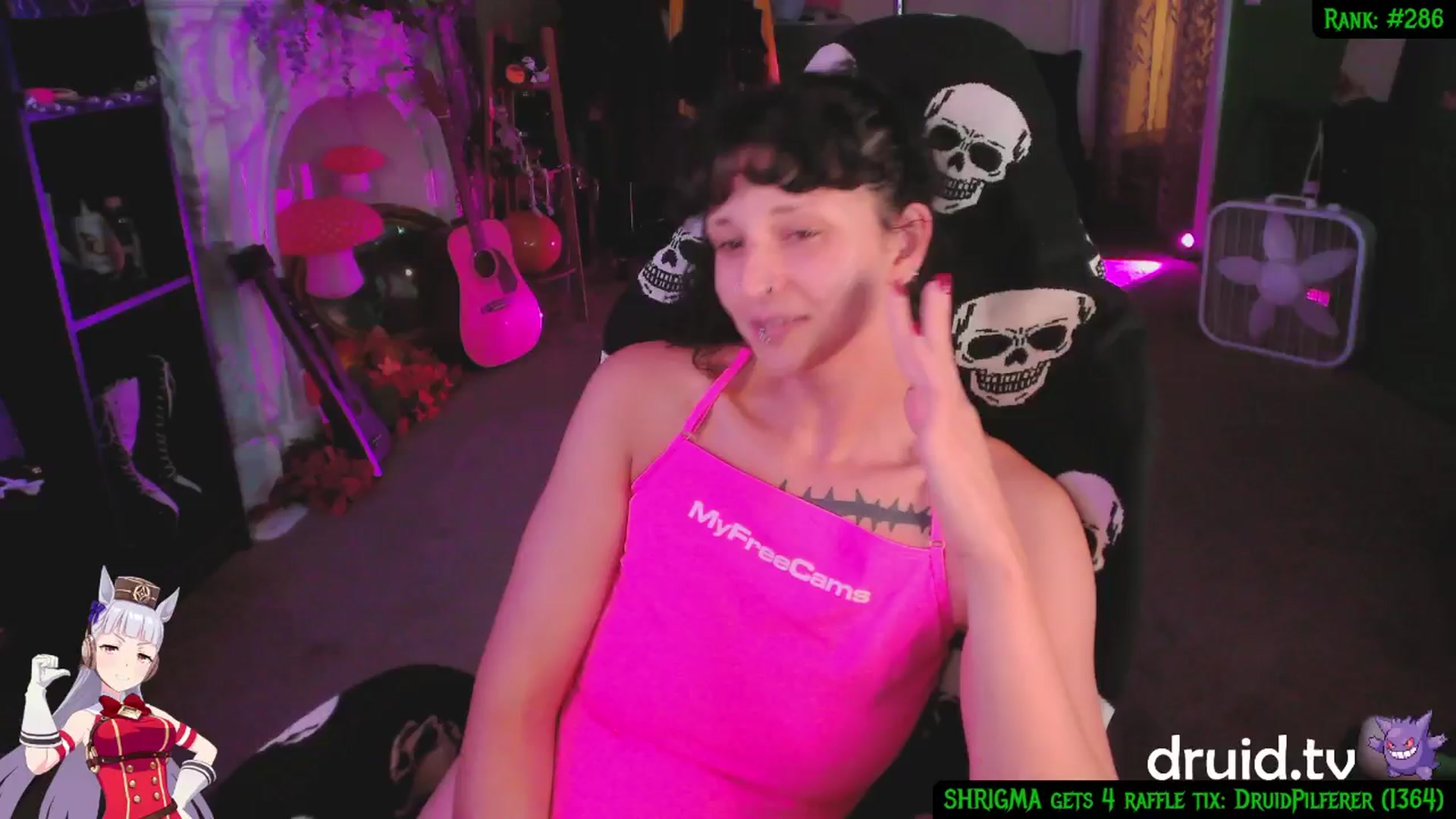 Gallery image thumbnail from druidjpg's myfreecams stream on, 07/23/2025, 11:26 image 1 of 20
