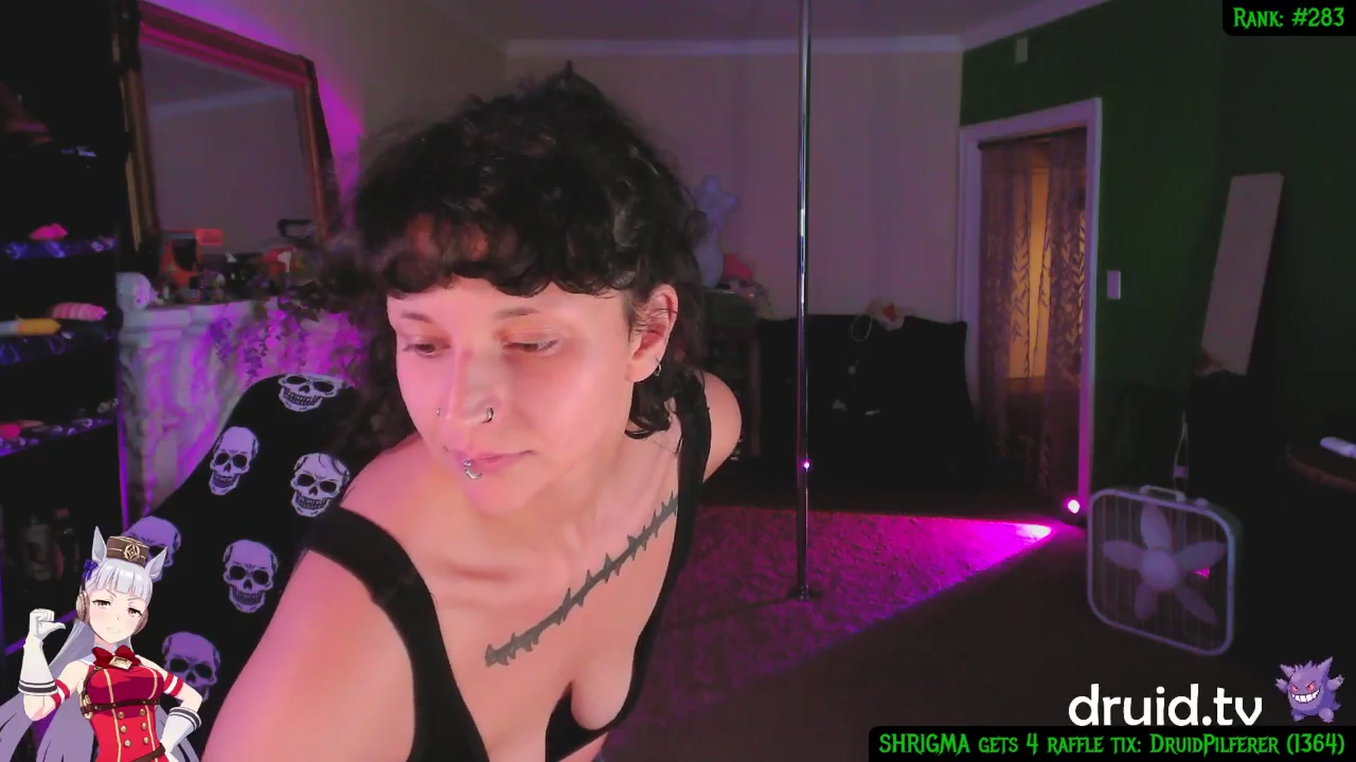 Gallery image thumbnail from druidjpg's myfreecams stream on, 07/23/2025, 11:26 image 8 of 20