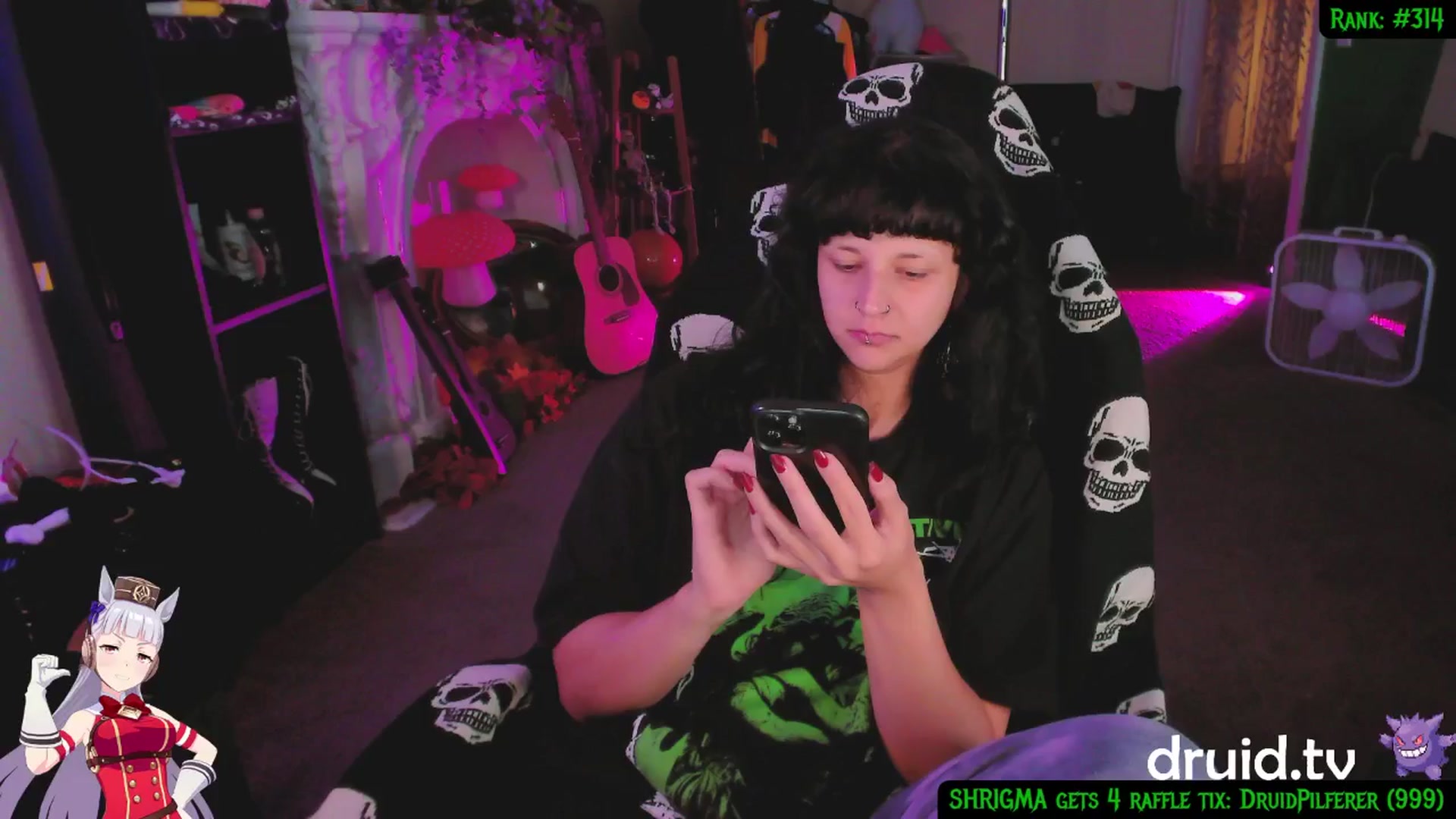 Gallery image thumbnail from druidjpg's myfreecams stream on, 07/26/2025, 10:47 image 5 of 20