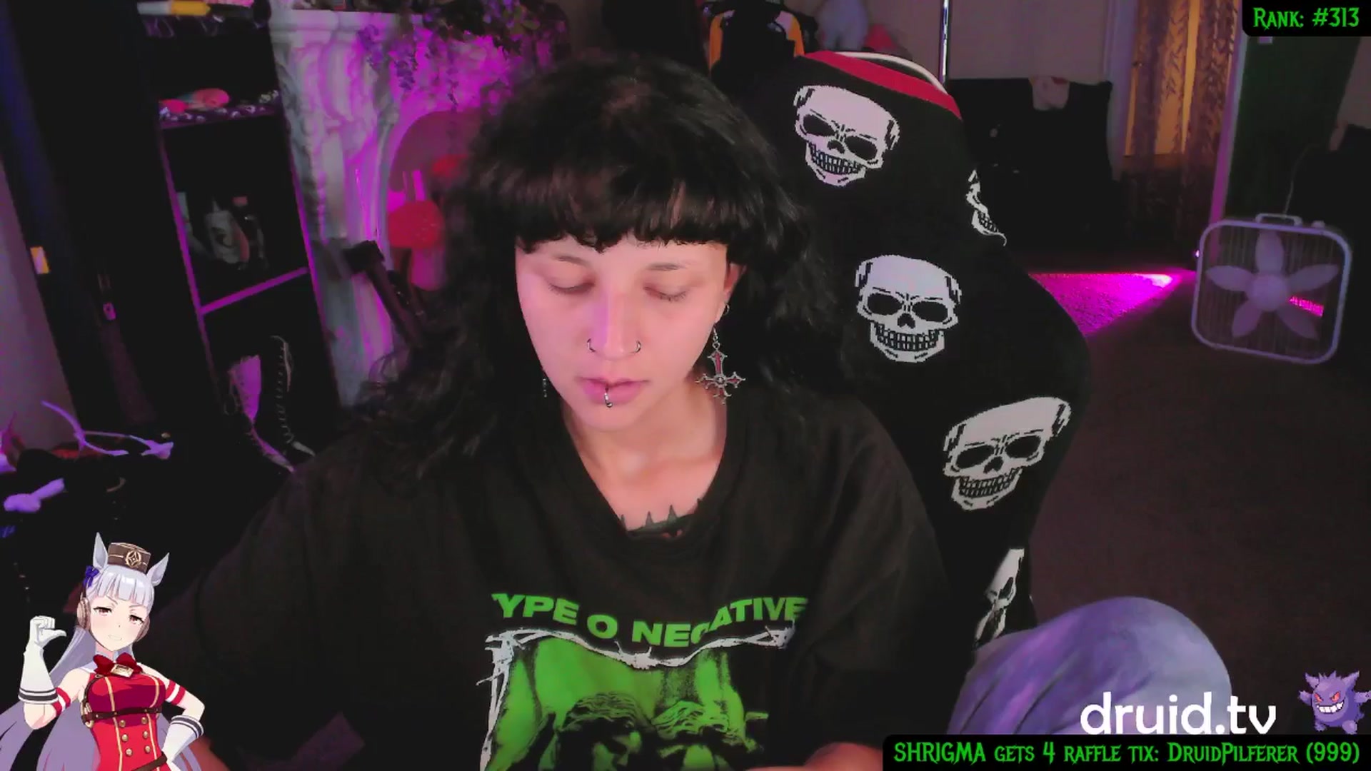 Gallery image thumbnail from druidjpg's myfreecams stream on, 07/26/2025, 10:47 image 2 of 20