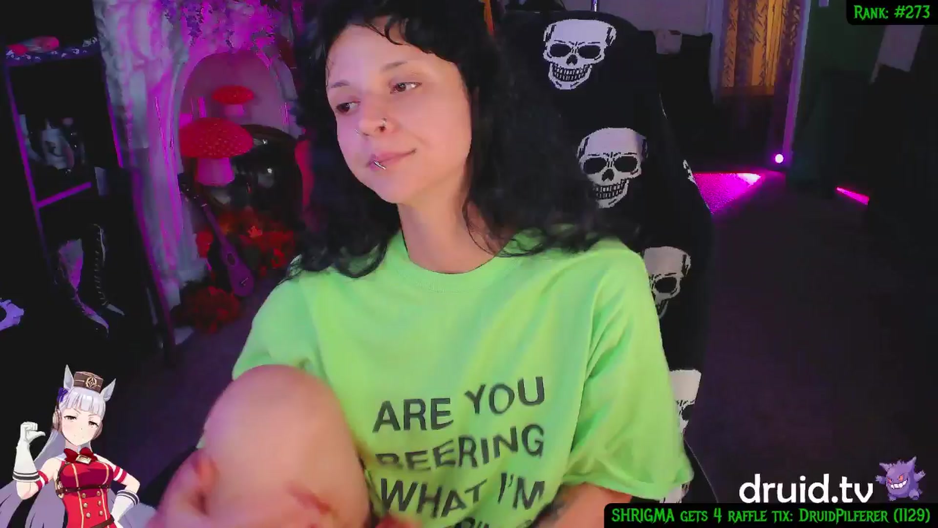 Gallery image thumbnail from druidjpg's myfreecams stream on, 07/28/2025, 11:06 image 15 of 20
