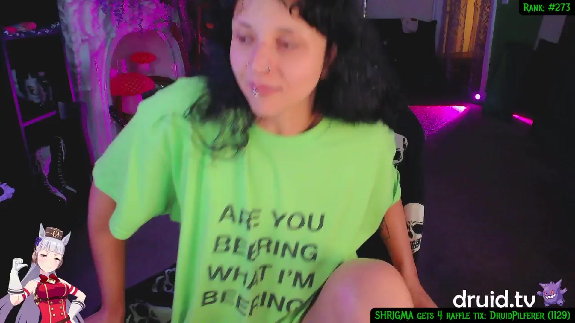 Gallery image thumbnail from druidjpg's myfreecams stream on, 07/28/2025, 11:06 image 14 of 20
