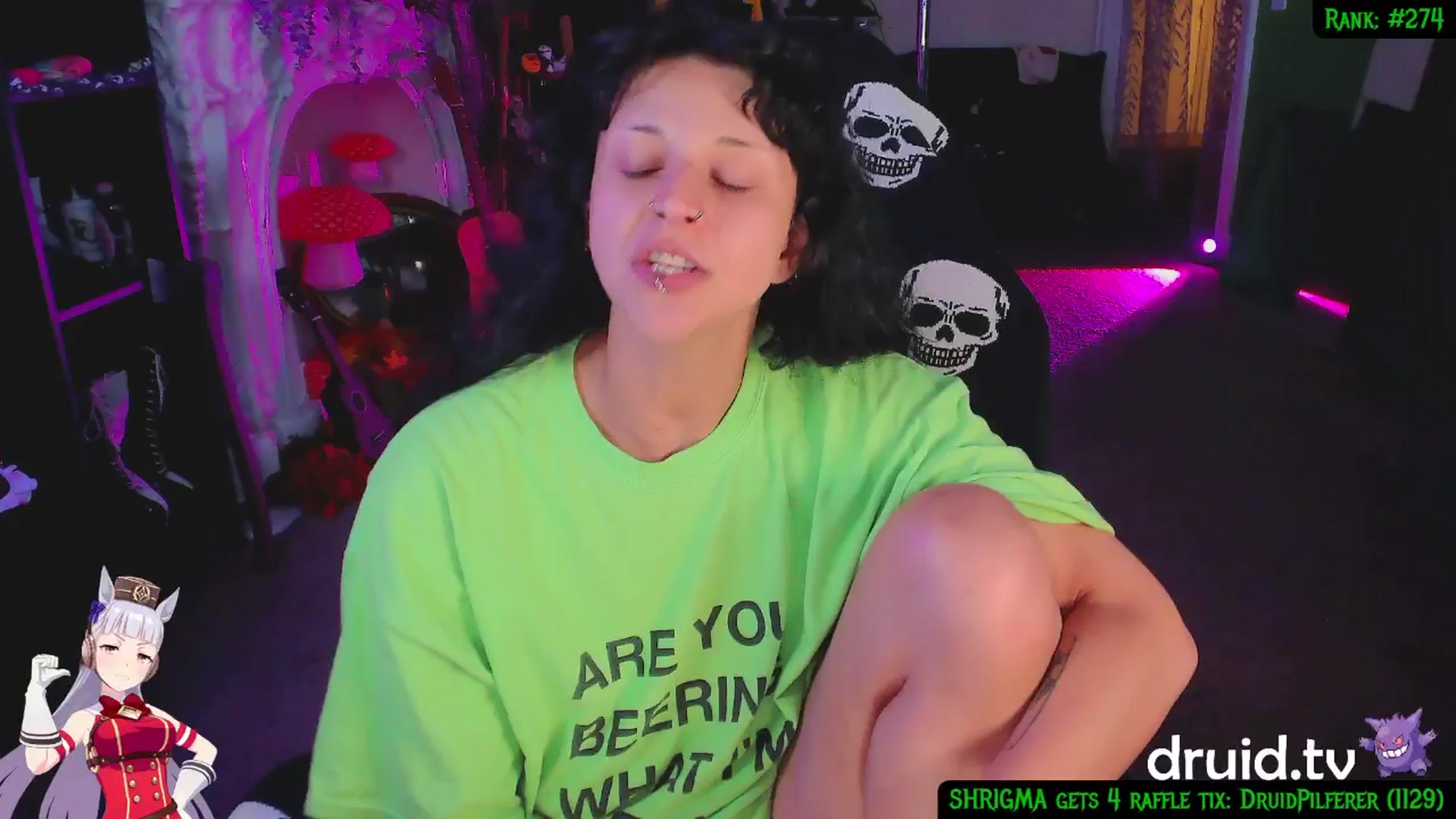 Gallery image thumbnail from druidjpg's myfreecams stream on, 07/28/2025, 11:06 image 11 of 20