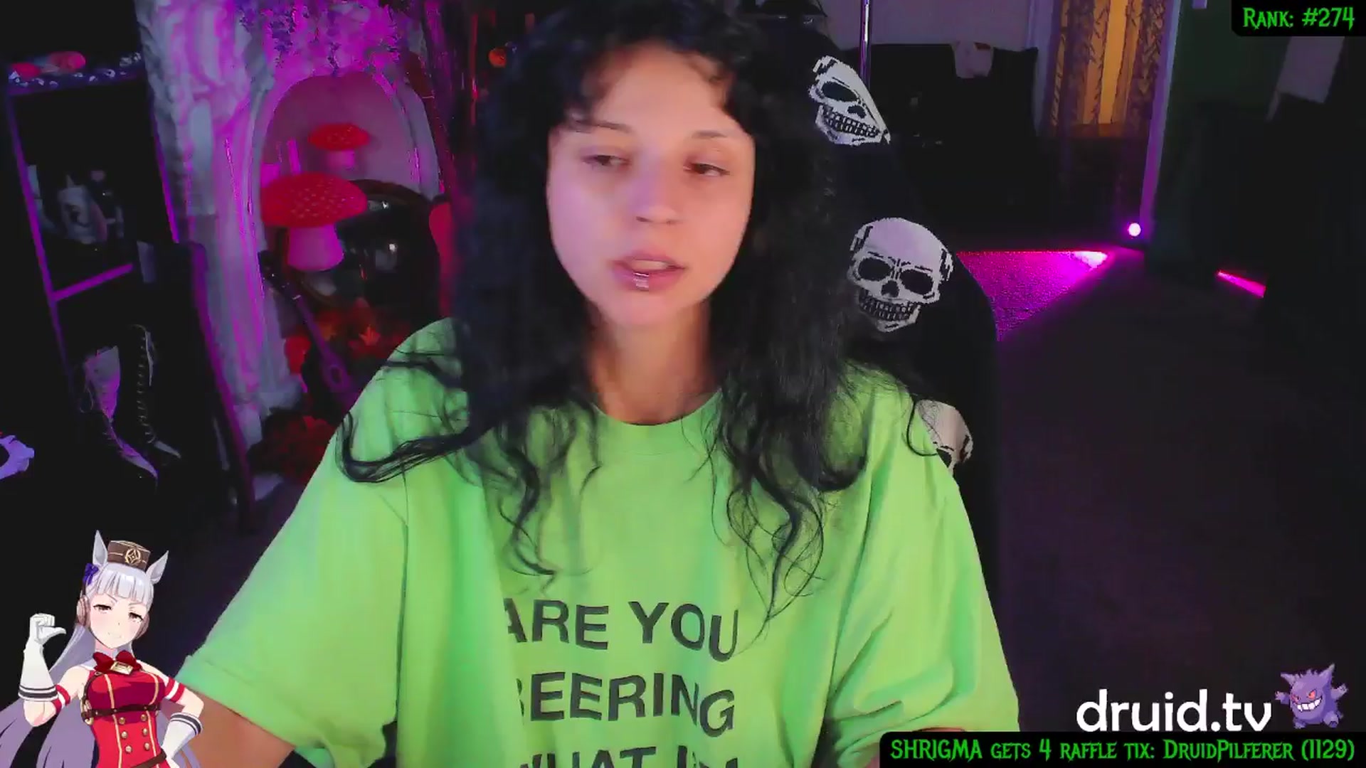 Gallery image thumbnail from druidjpg's myfreecams stream on, 07/28/2025, 11:06 image 8 of 20