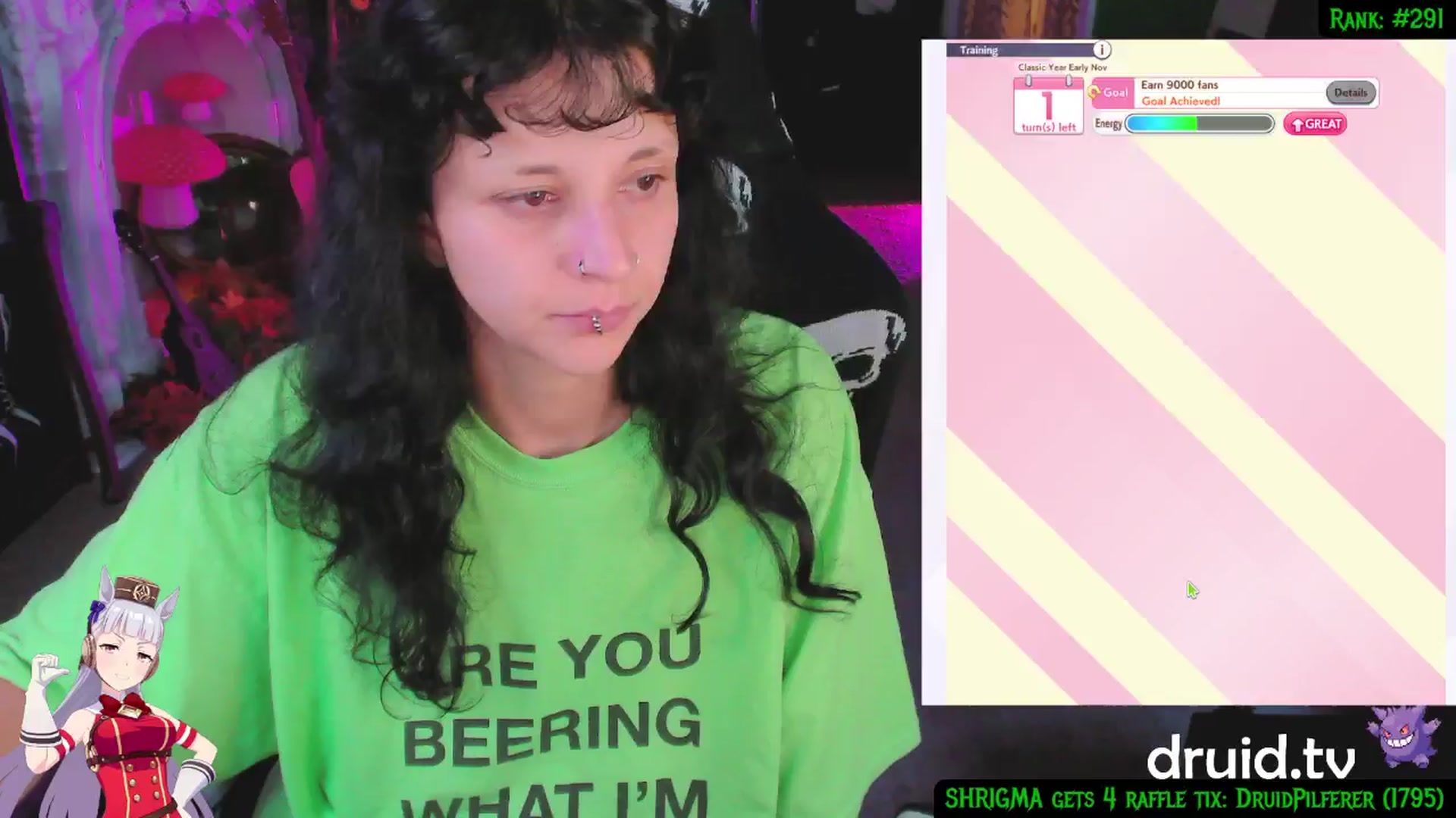 Gallery image thumbnail from druidjpg's myfreecams stream on, 07/31/2025, 11:51 image 13 of 20