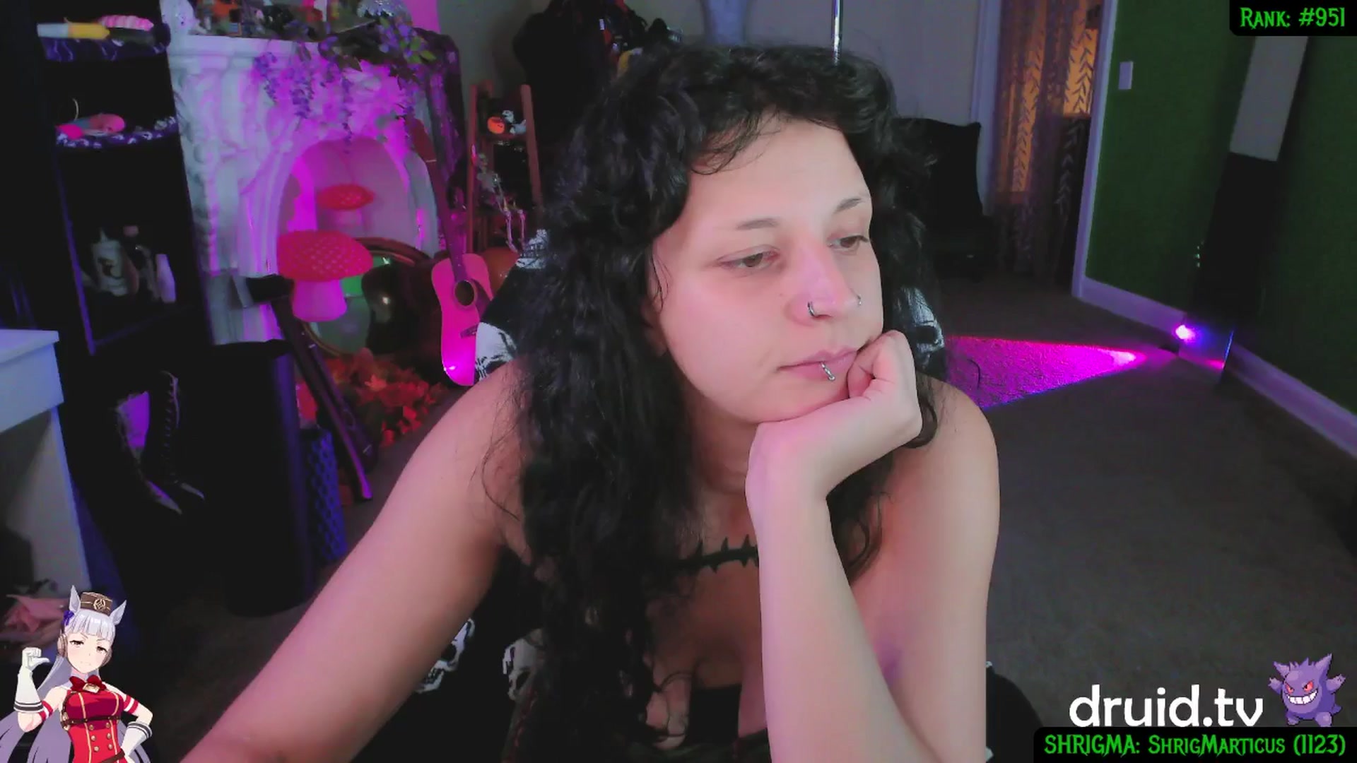 Gallery image thumbnail from druidjpg's myfreecams stream on, 08/05/2025, 10:45 image 5 of 20