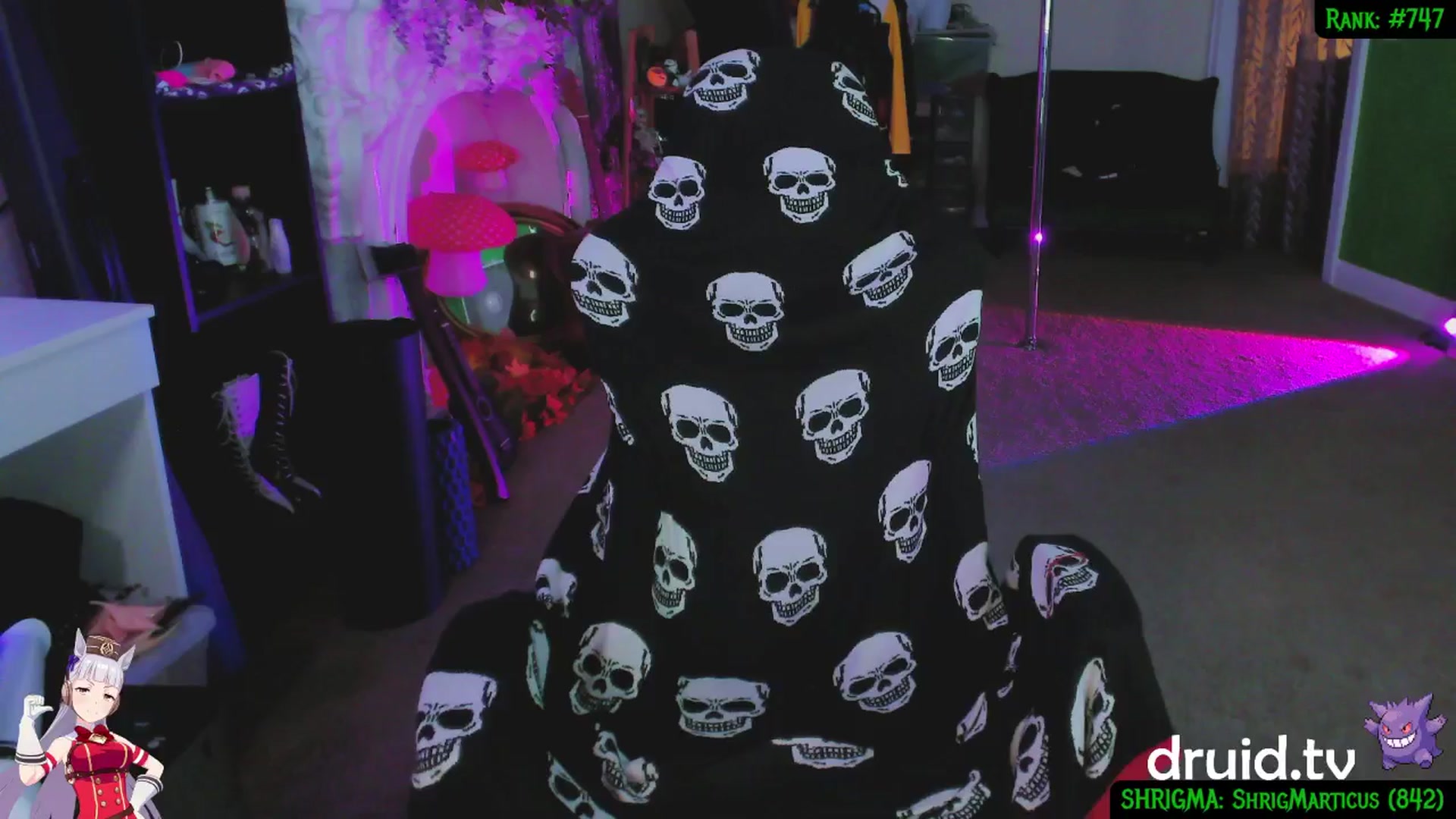 Gallery image thumbnail from druidjpg's myfreecams stream on, 08/06/2025, 11:32 image 3 of 20