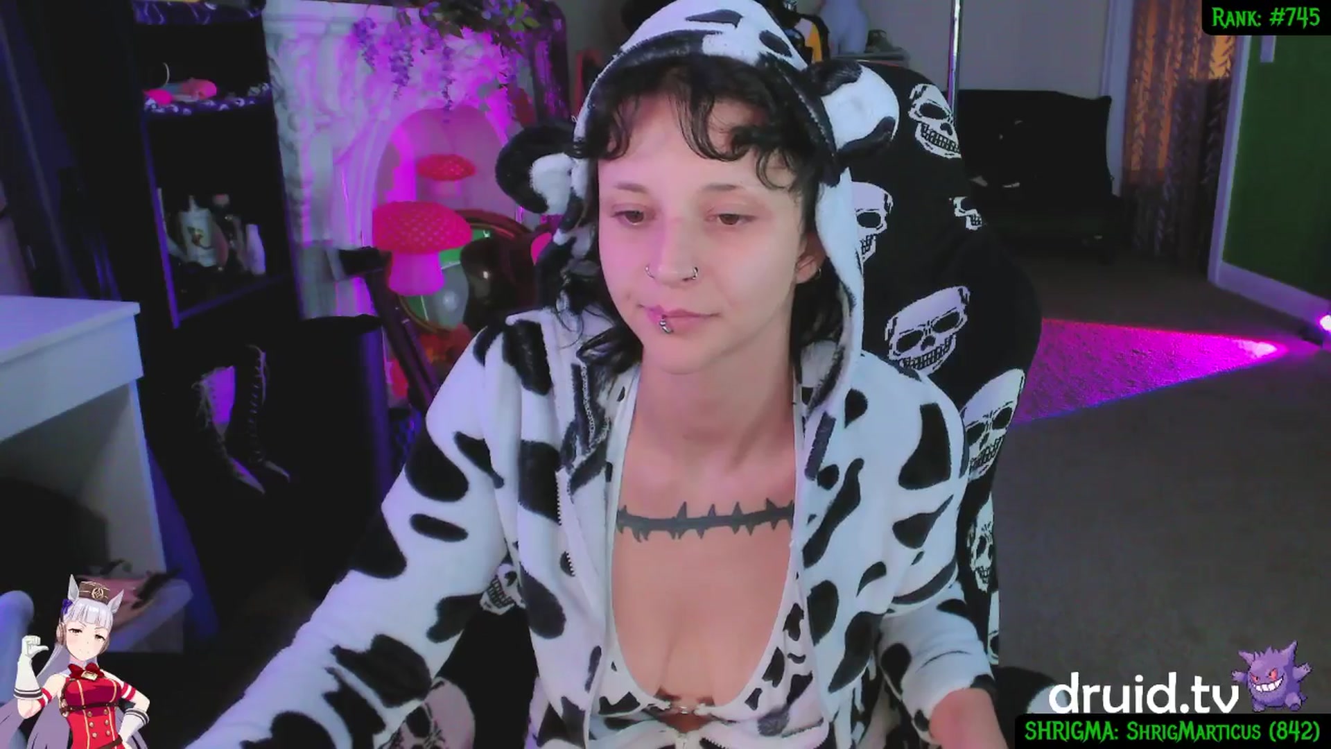 Gallery image thumbnail from druidjpg's myfreecams stream on, 08/06/2025, 11:32 image 9 of 20