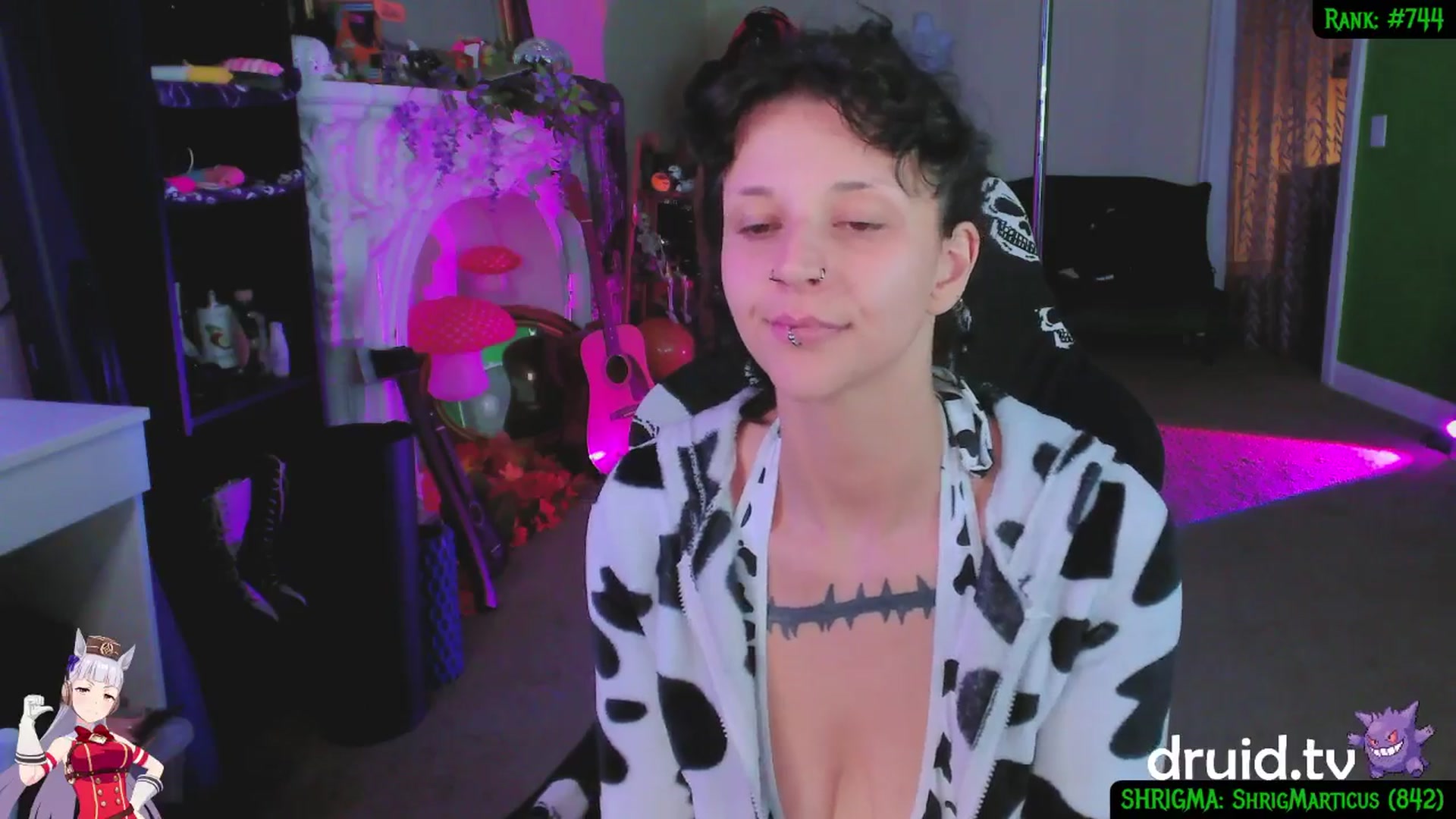 Gallery image thumbnail from druidjpg's myfreecams stream on, 08/06/2025, 11:32 image 6 of 20