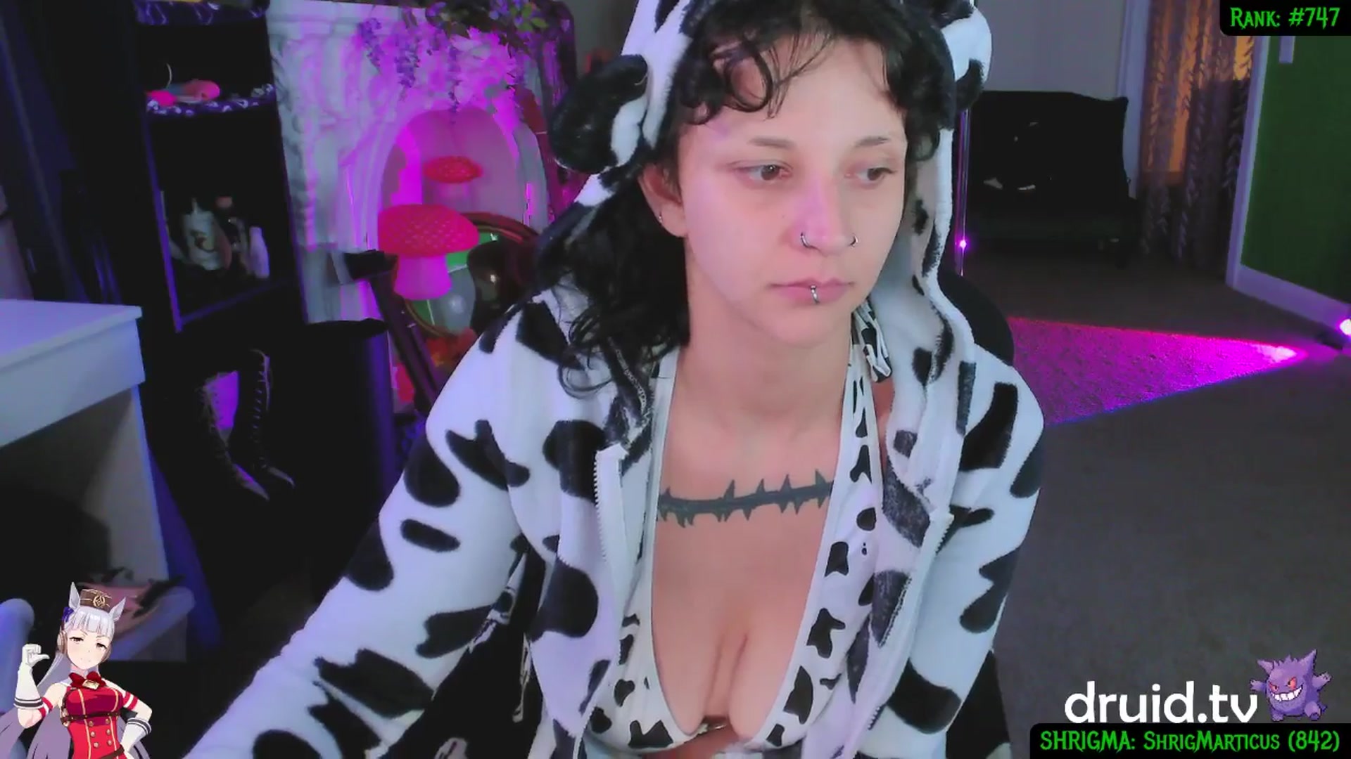 Gallery image thumbnail from druidjpg's myfreecams stream on, 08/06/2025, 11:32 image 13 of 20