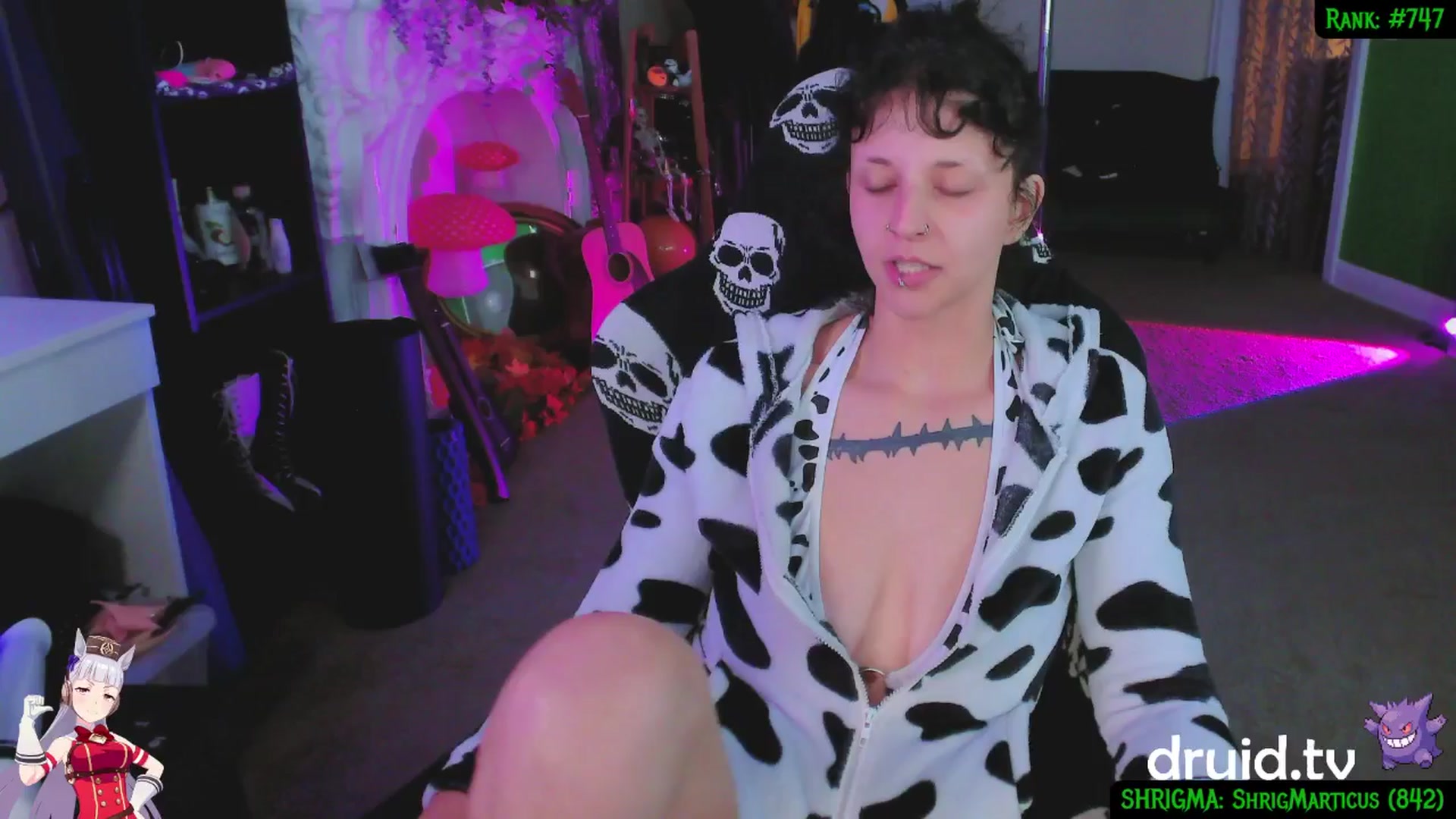 Gallery image thumbnail from druidjpg's myfreecams stream on, 08/06/2025, 11:32 image 5 of 20