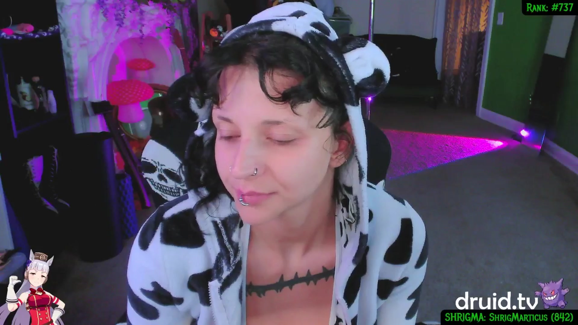 Gallery image thumbnail from druidjpg's myfreecams stream on, 08/06/2025, 11:32 image 17 of 20