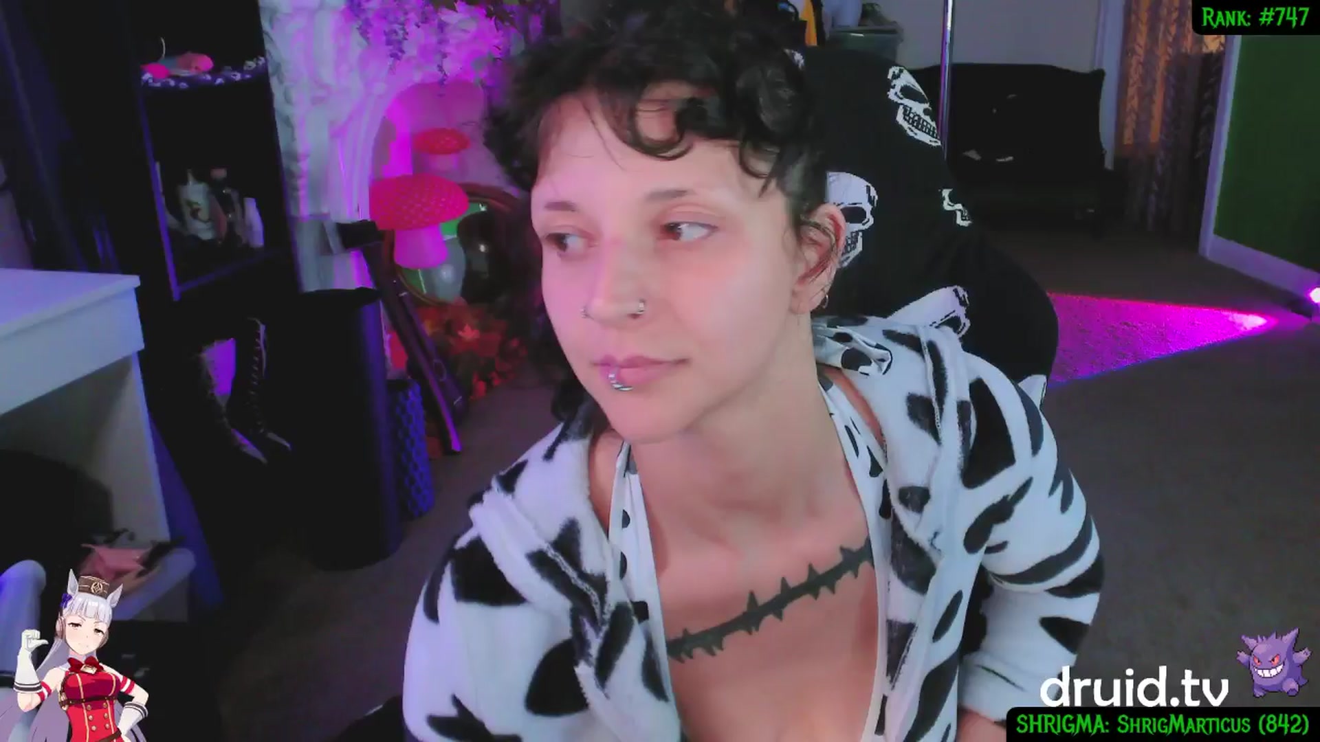 Gallery image thumbnail from druidjpg's myfreecams stream on, 08/06/2025, 11:32 image 4 of 20