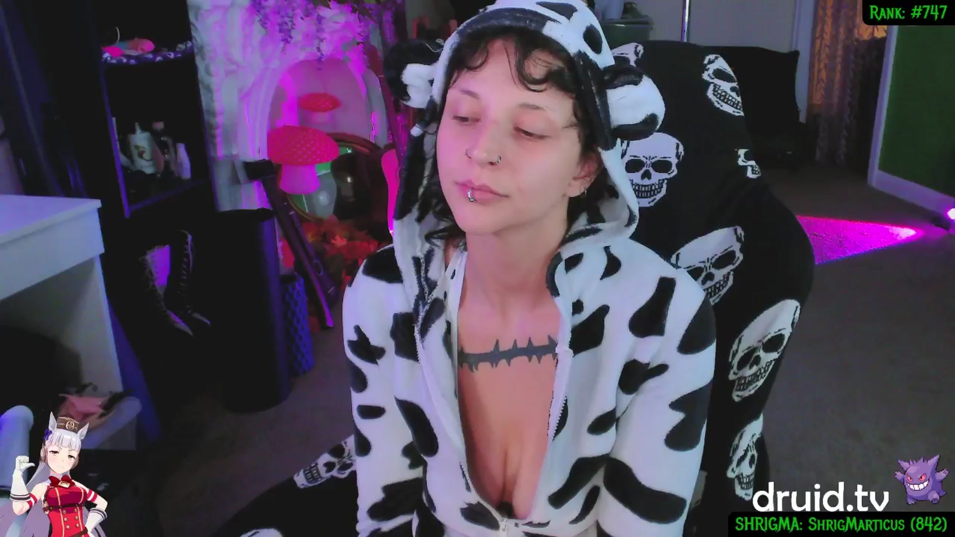 Gallery image thumbnail from druidjpg's myfreecams stream on, 08/06/2025, 11:32 image 2 of 20