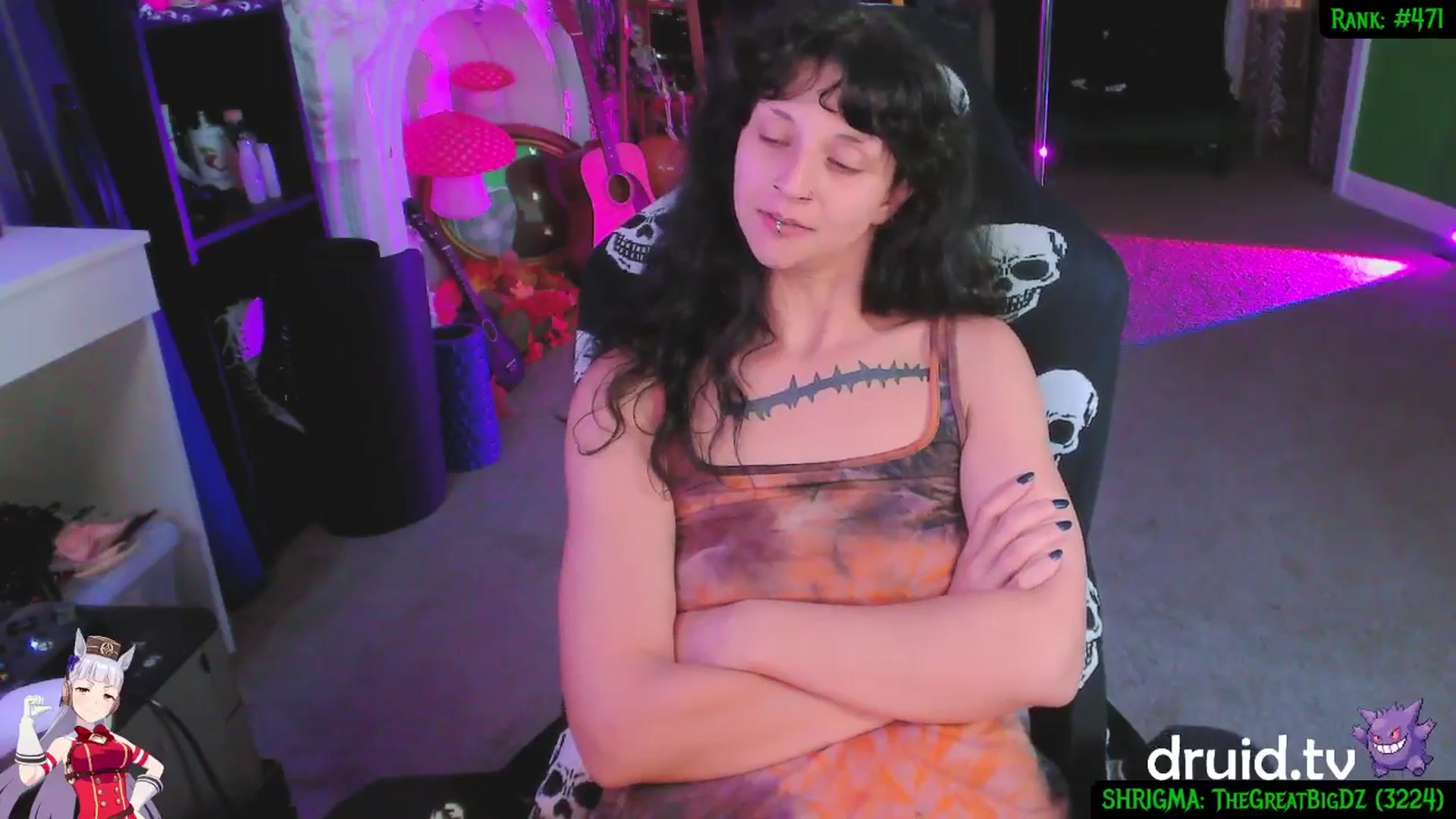 Gallery image thumbnail from druidjpg's myfreecams stream on, 08/13/2025, 12:11 image 20 of 20