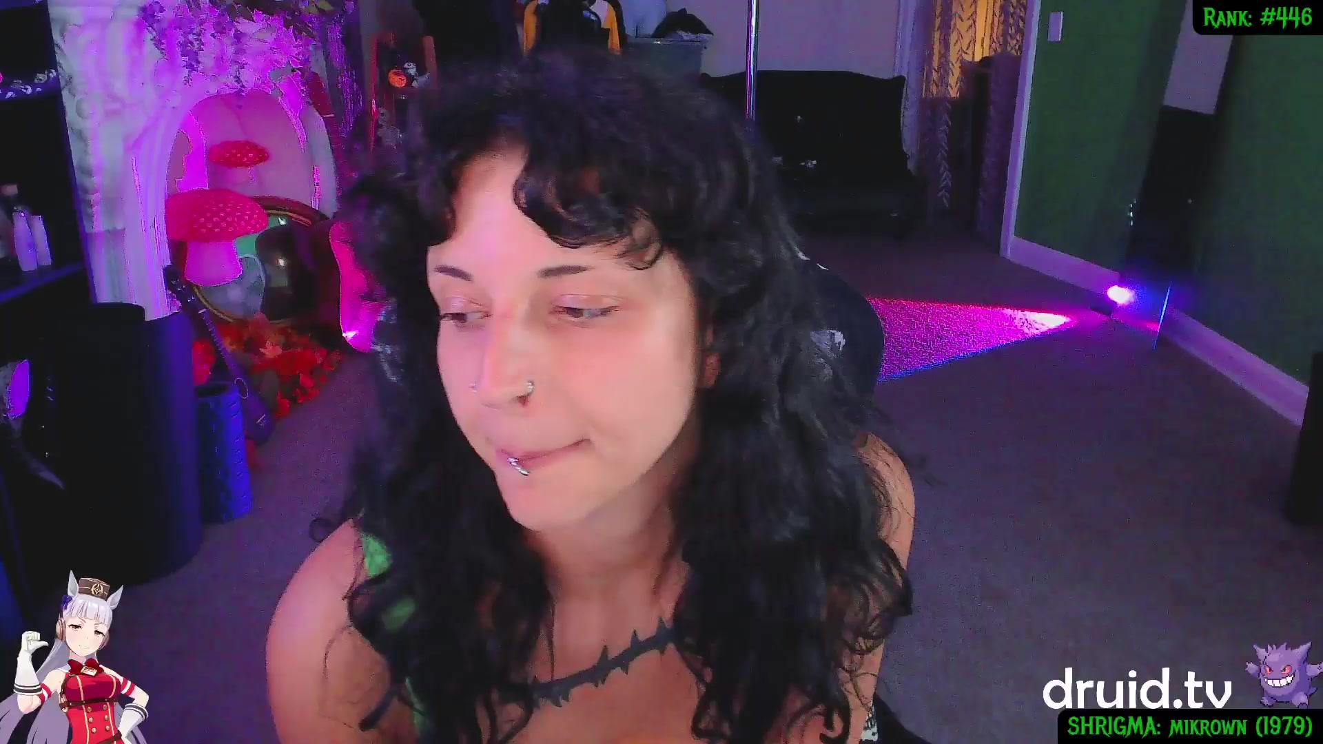 Gallery image thumbnail from druidjpg's myfreecams stream on, 08/14/2025, 12:25 image 8 of 20