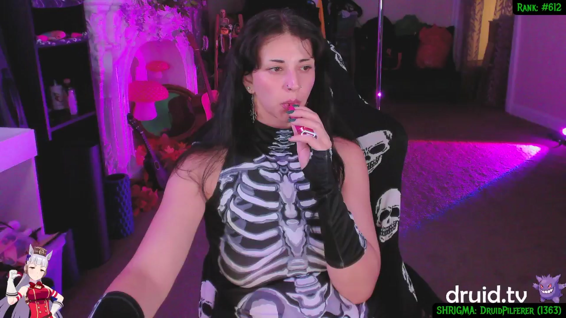 Gallery image thumbnail from druidjpg's myfreecams stream on, 10/06/2025, 06:25 image 14 of 20