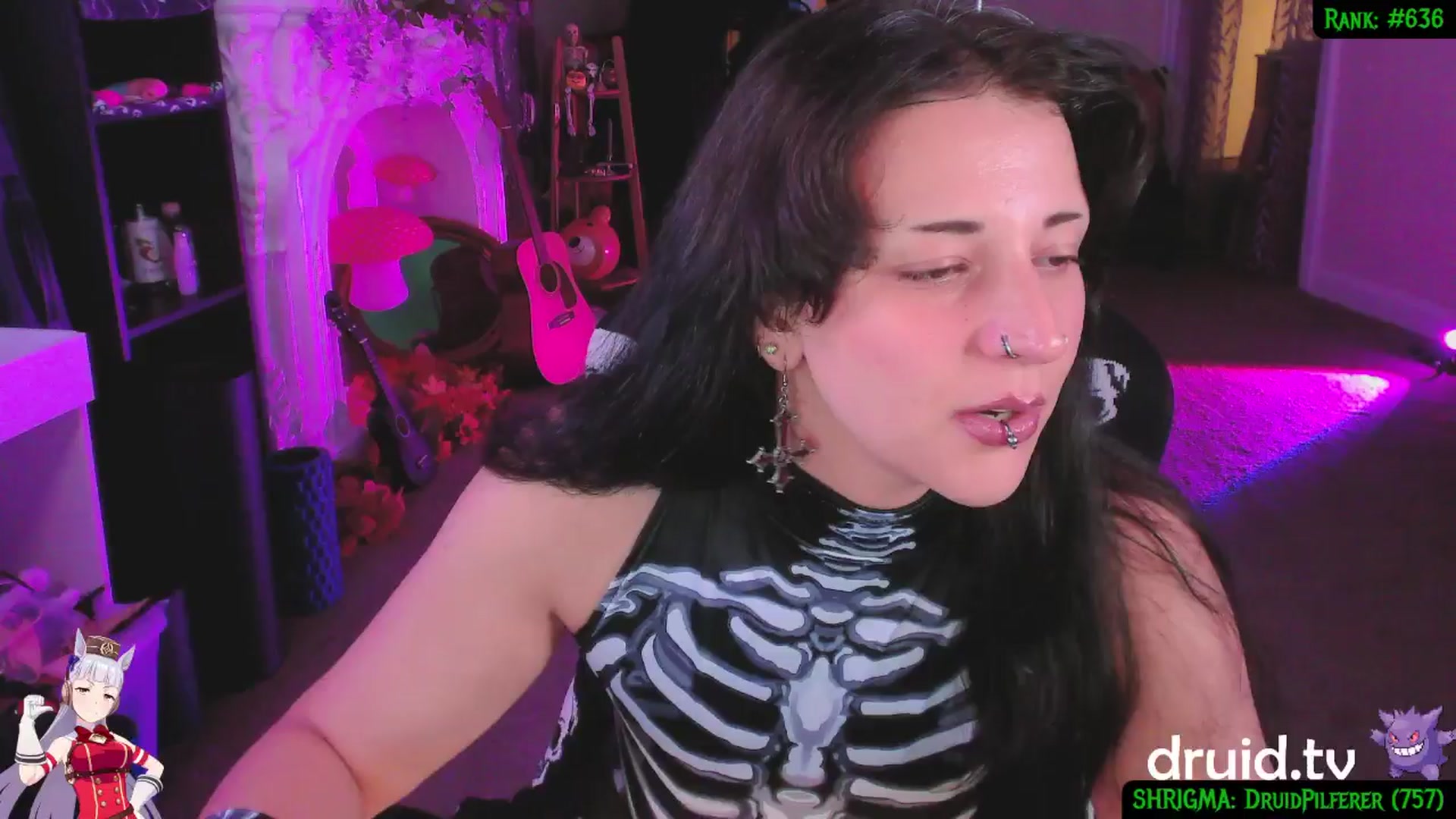 Gallery image thumbnail from druidjpg's myfreecams stream on, 10/06/2025, 06:25 image 4 of 20